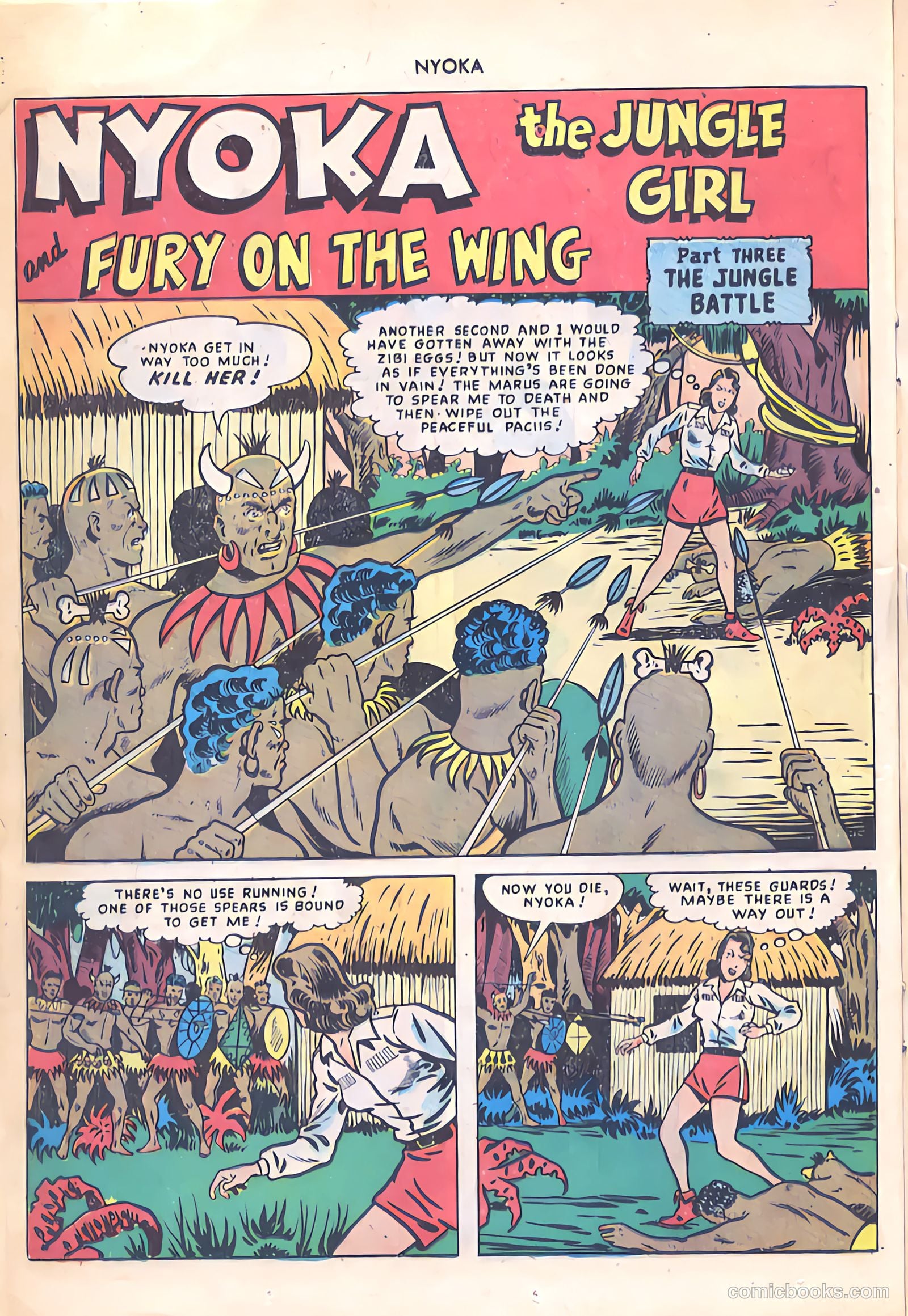 Nyoka the Jungle Girl #35 (1949) — page 24 of 52