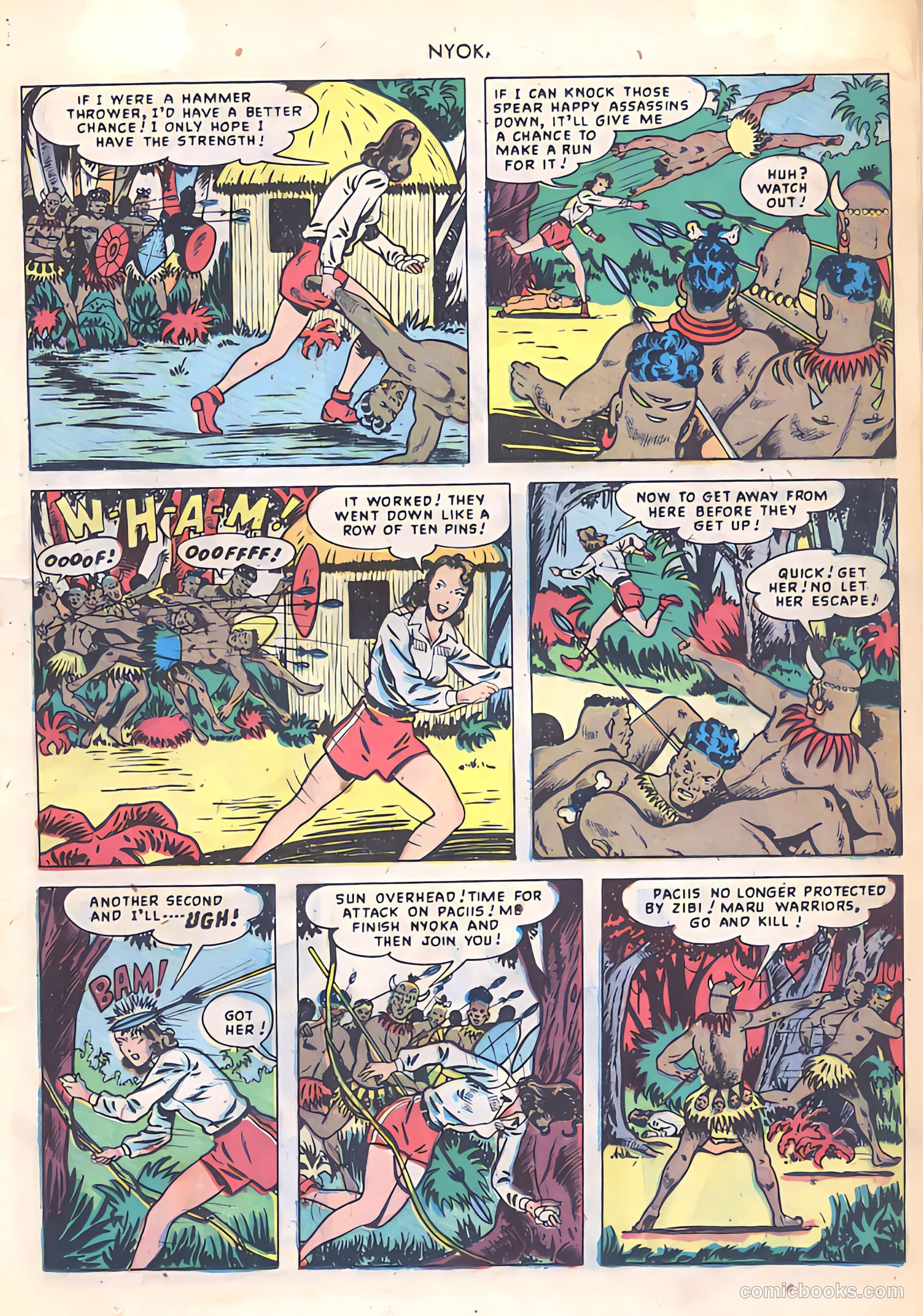 Nyoka the Jungle Girl #35 (1949) — page 25 of 52