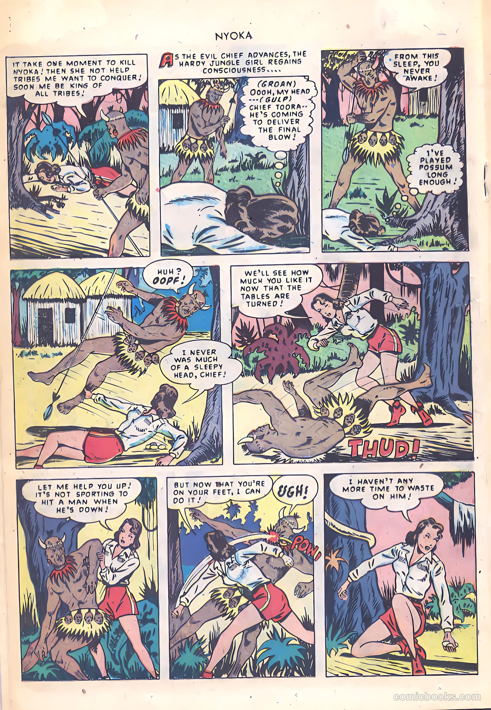 Nyoka the Jungle Girl #35 (1949) — page 26 of 52