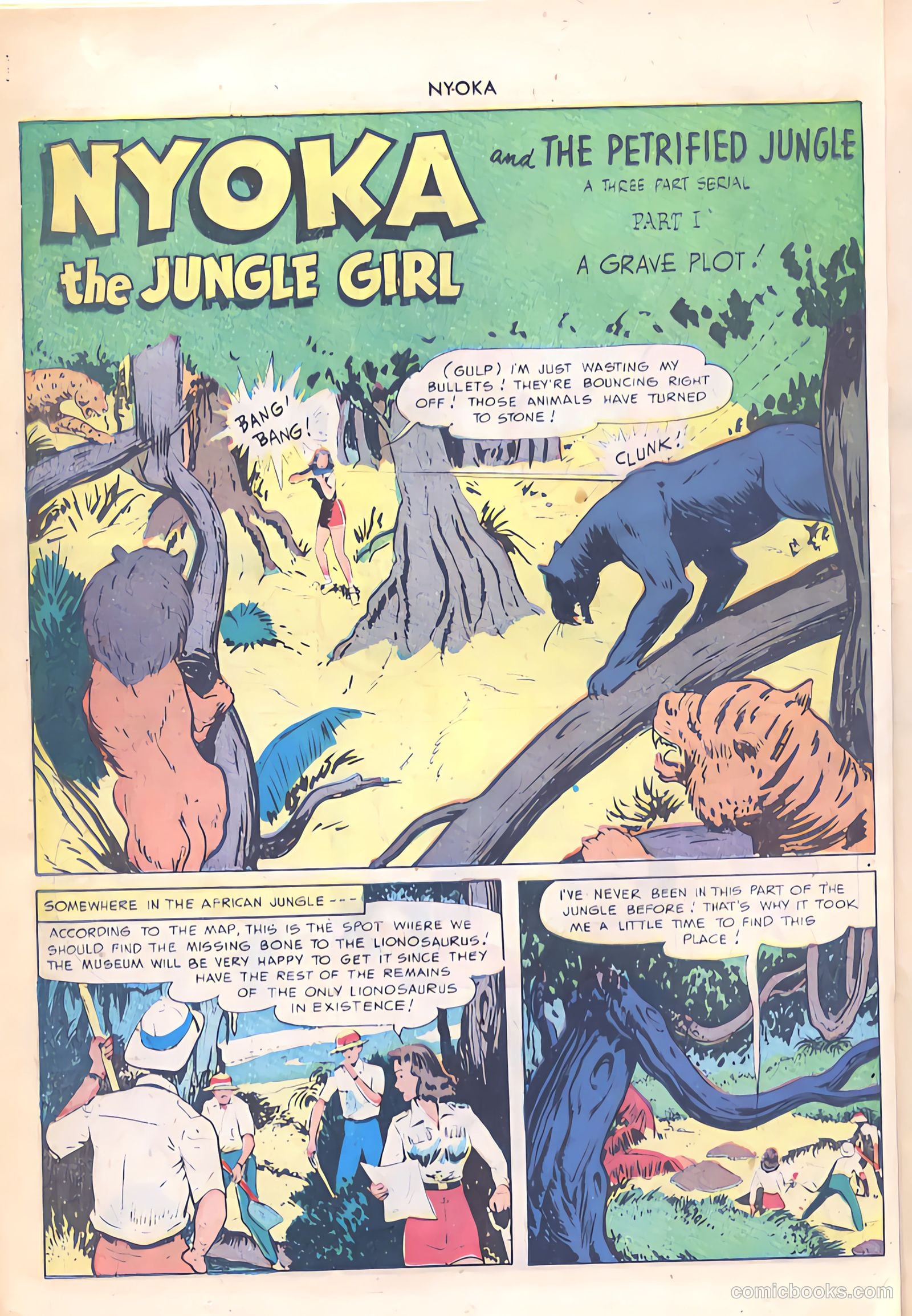 Nyoka the Jungle Girl #35 (1949) — page 30 of 52