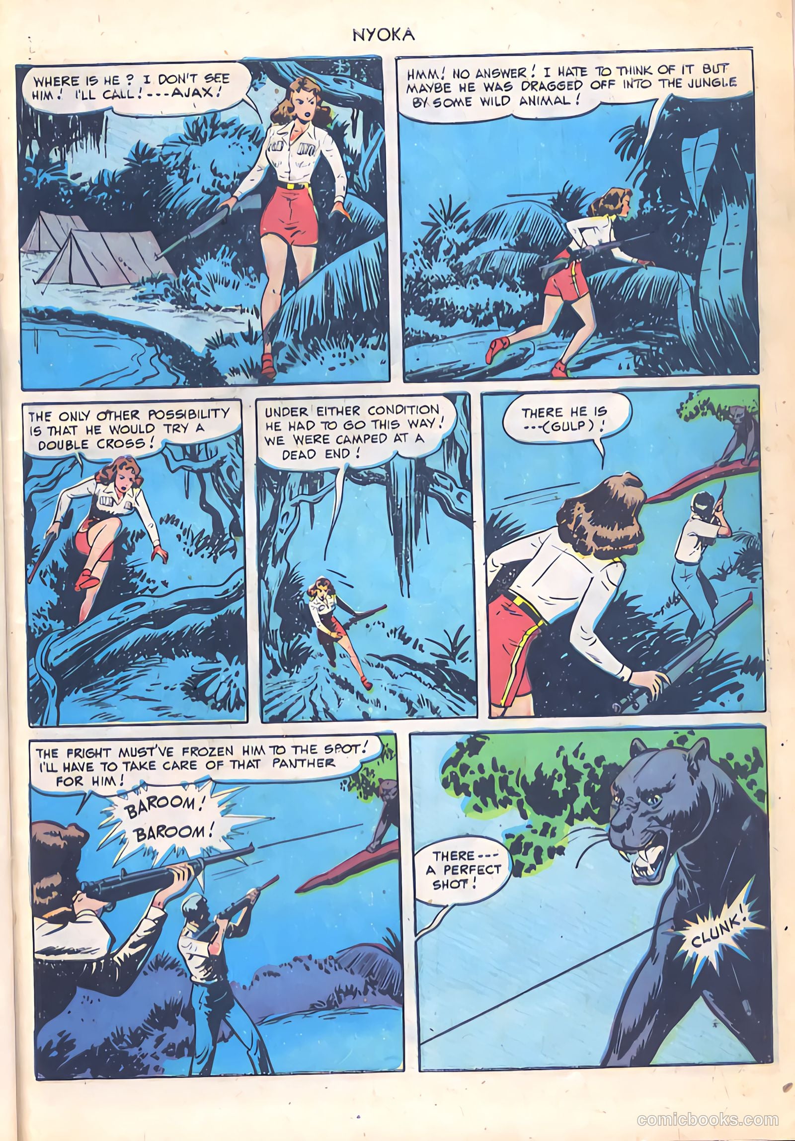 Nyoka the Jungle Girl #35 (1949) — page 33 of 52