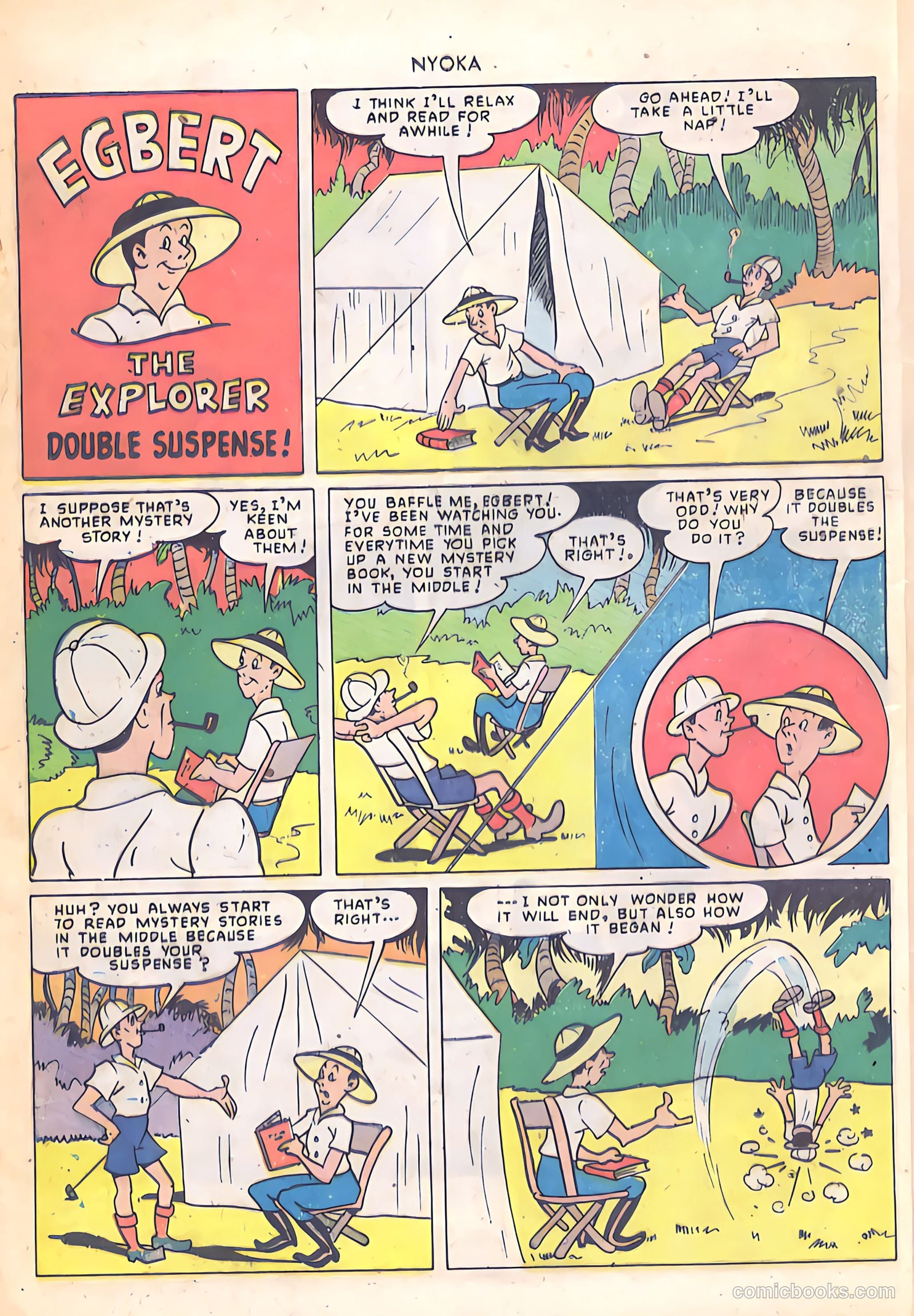 Nyoka the Jungle Girl #35 (1949) — page 36 of 52