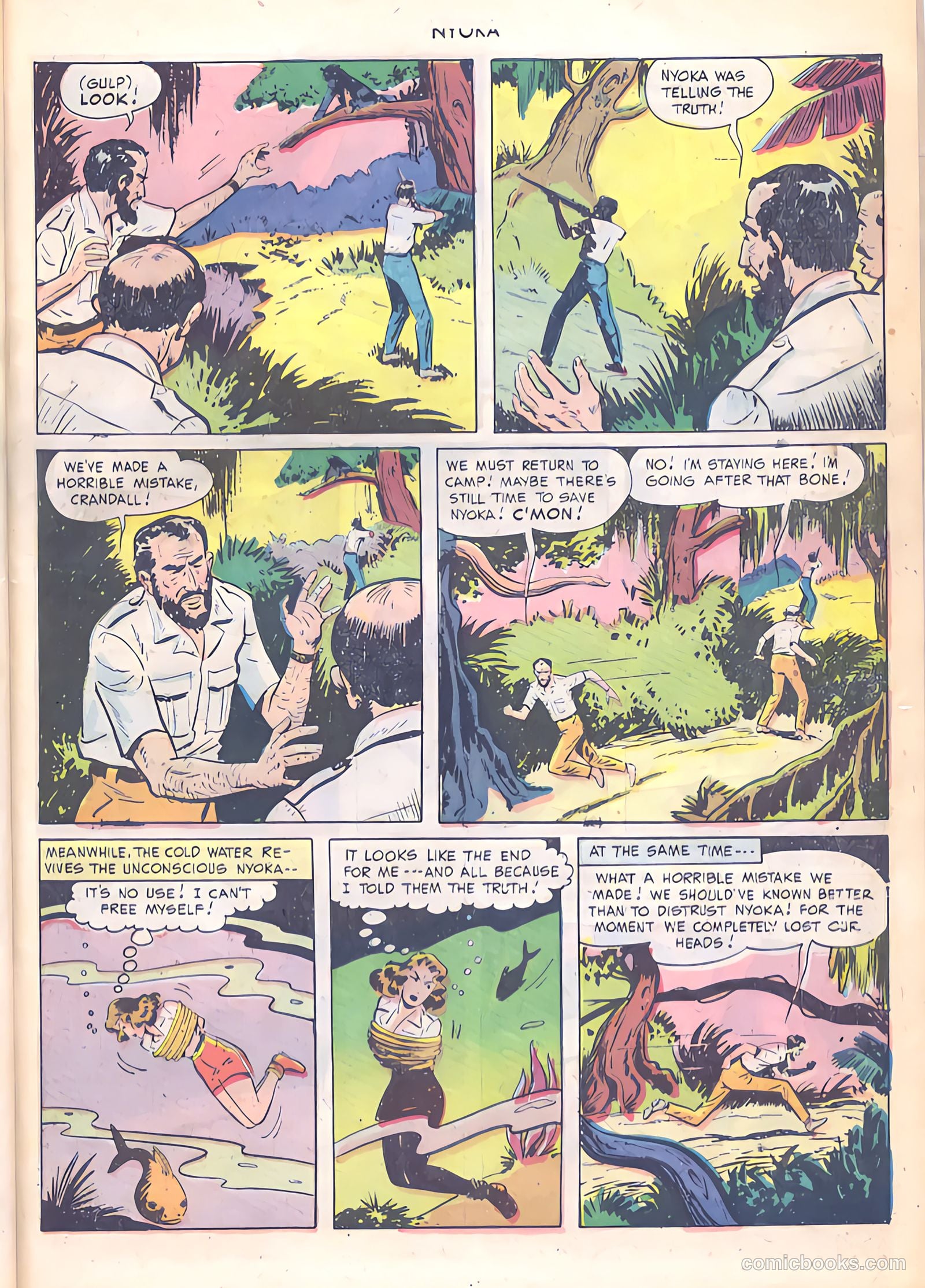 Nyoka the Jungle Girl #35 (1949) — page 39 of 52