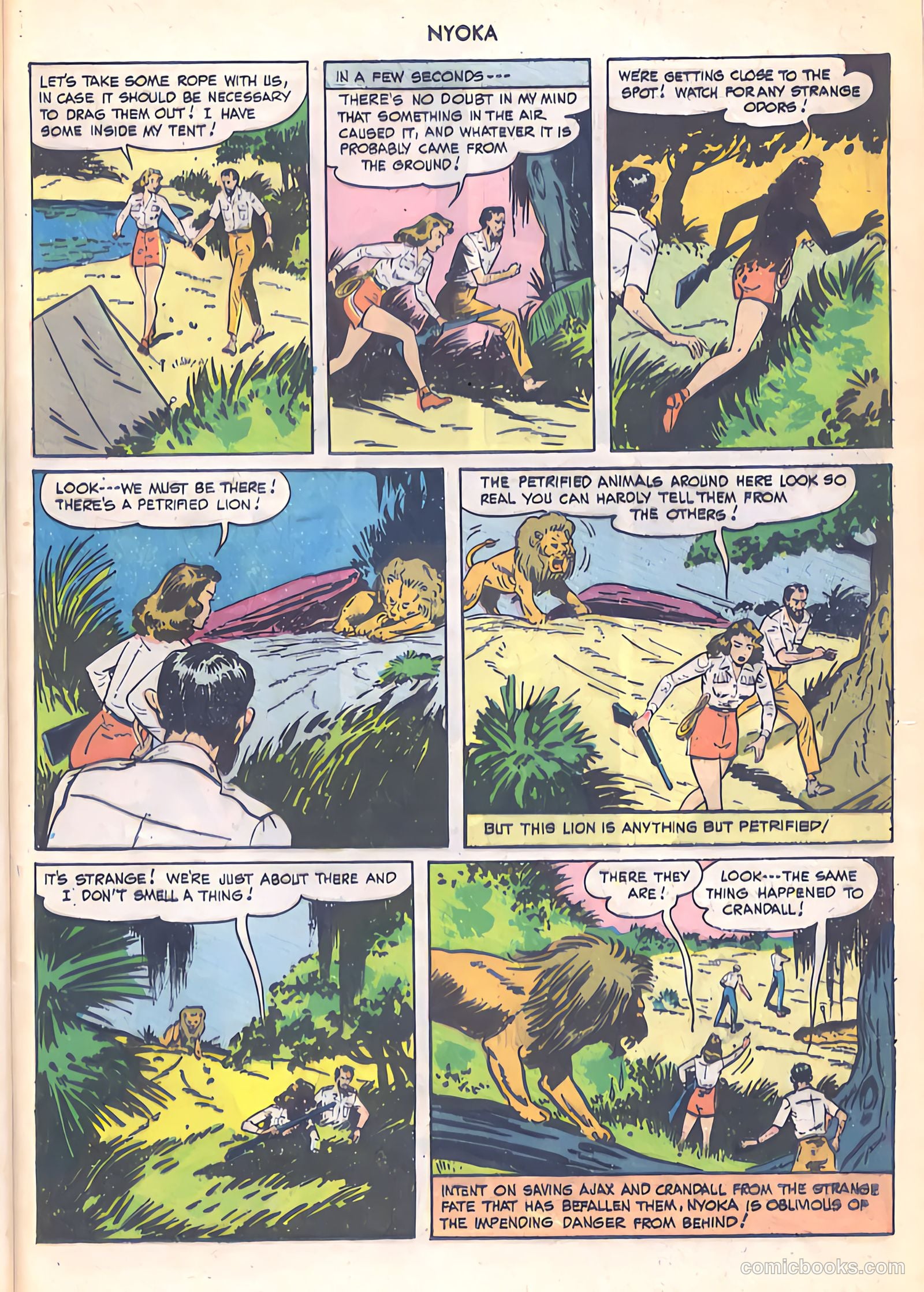 Nyoka the Jungle Girl #35 (1949) — page 41 of 52