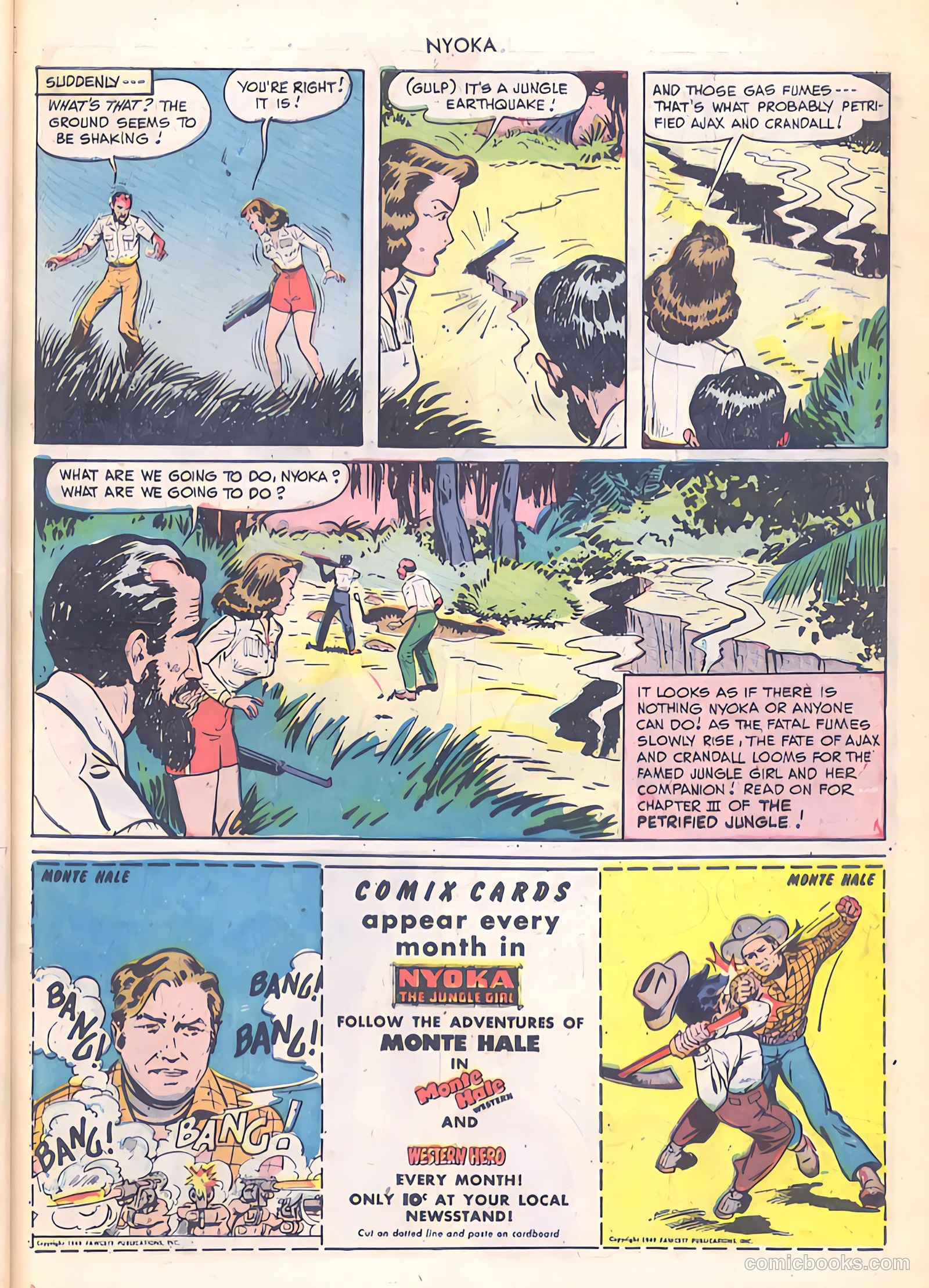 Nyoka the Jungle Girl #35 (1949) — page 43 of 52