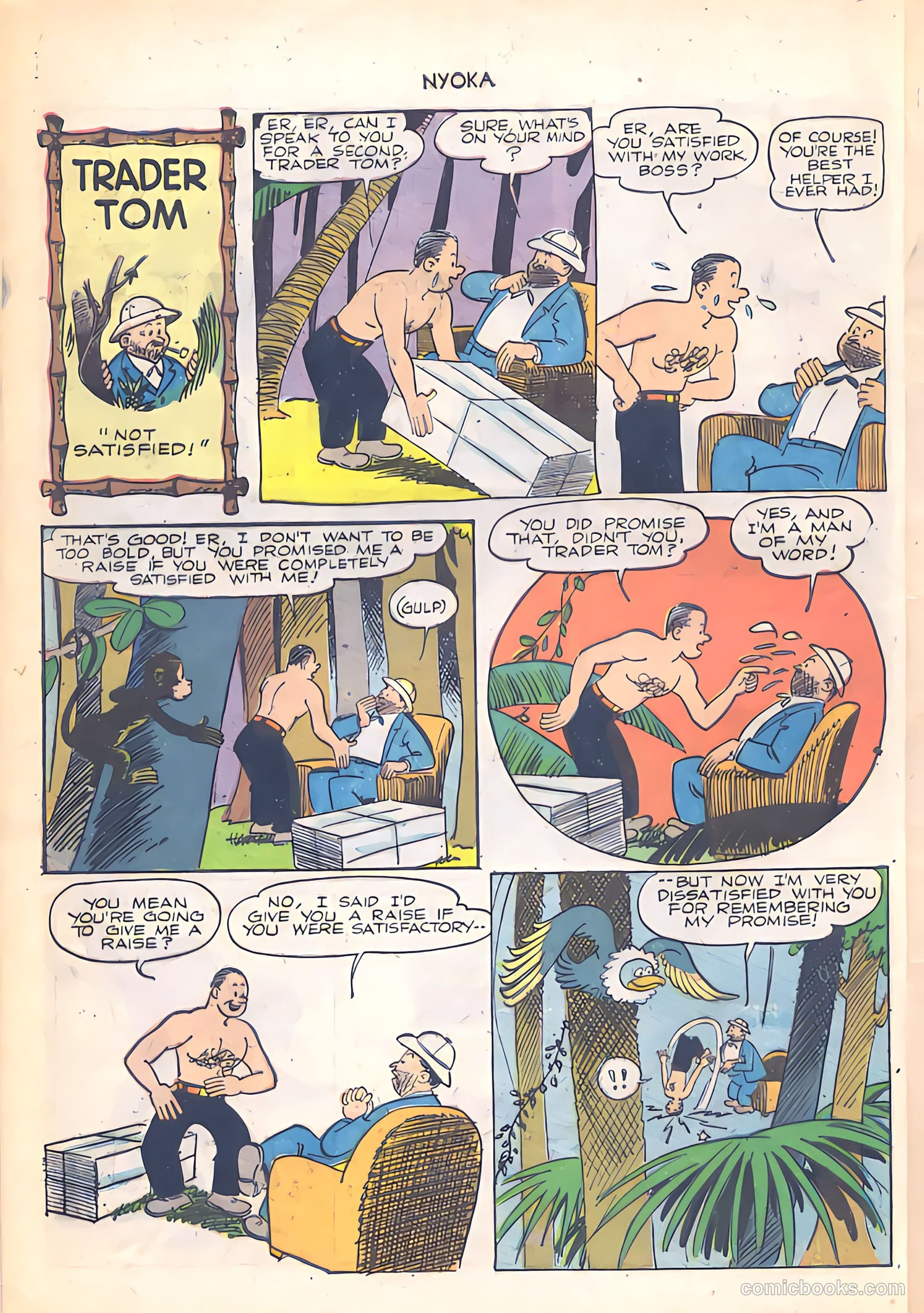 Nyoka the Jungle Girl #35 (1949) — page 44 of 52