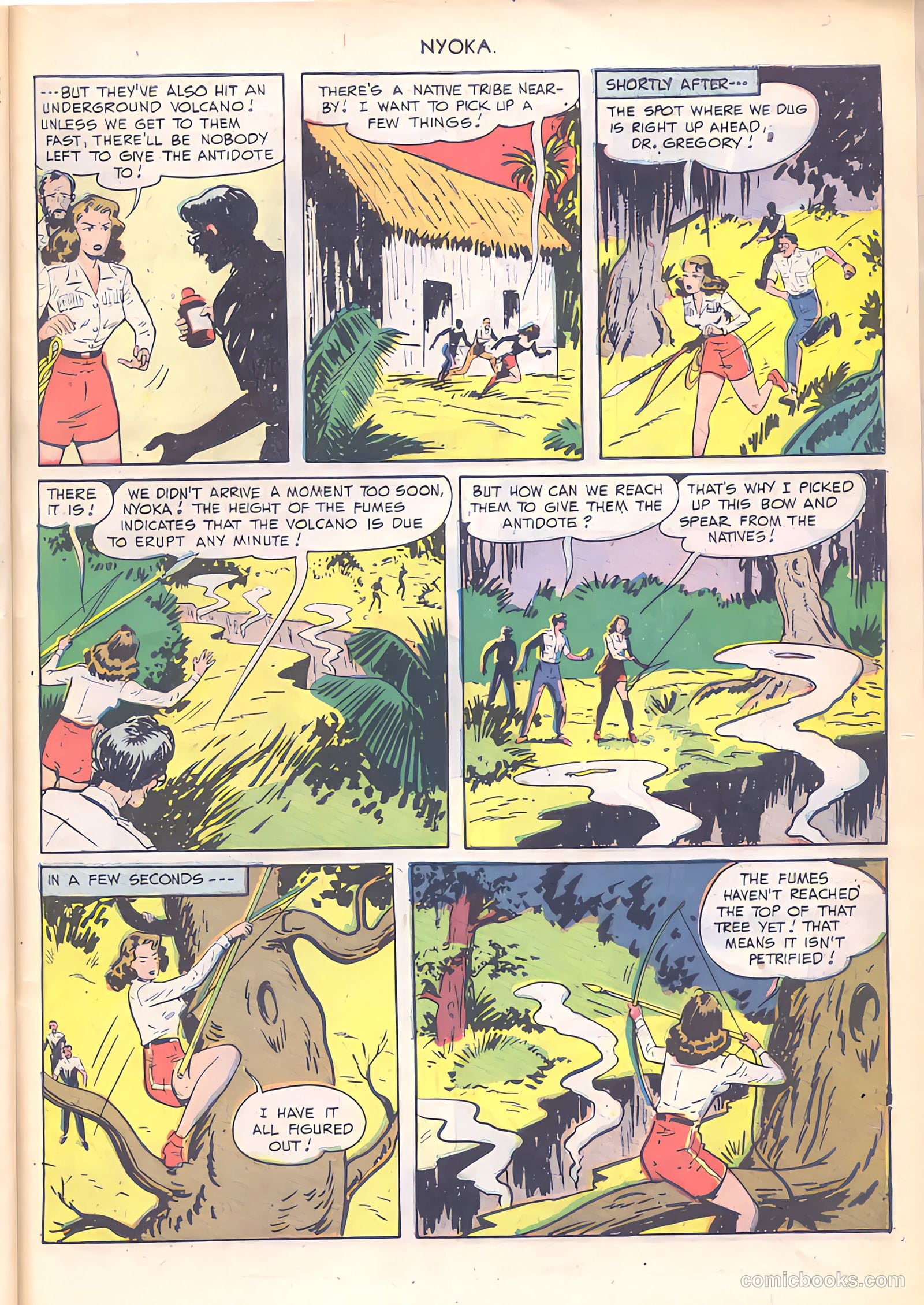 Nyoka the Jungle Girl #35 (1949) — page 47 of 52