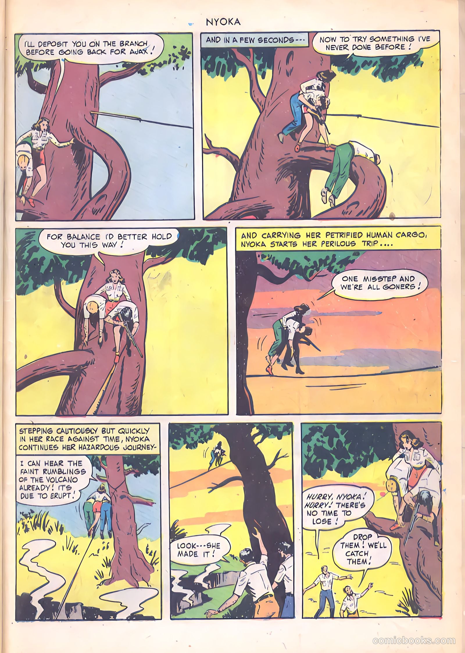 Nyoka the Jungle Girl #35 (1949) — page 49 of 52