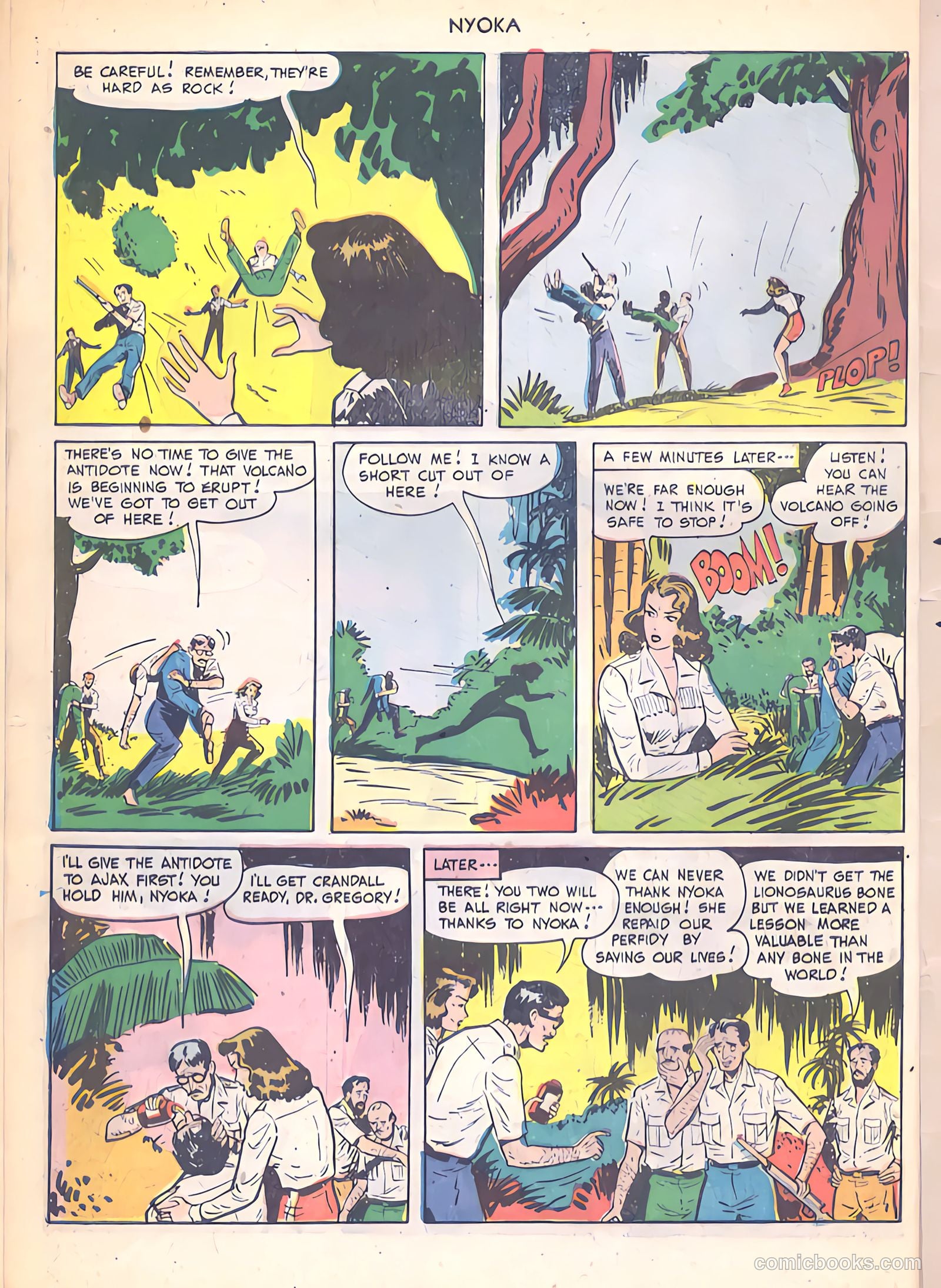 Nyoka the Jungle Girl #35 (1949) — page 50 of 52