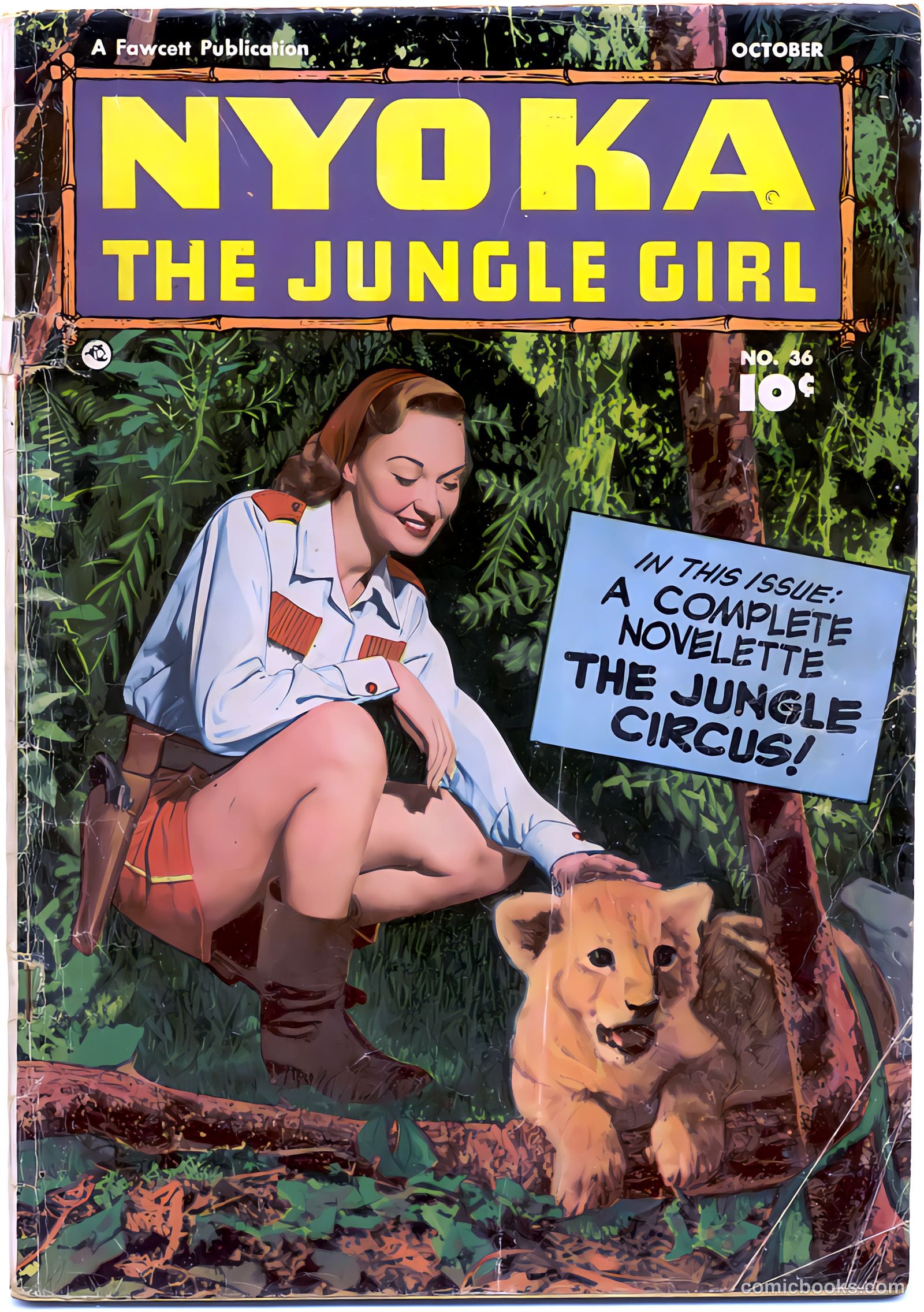 Nyoka the Jungle Girl #36