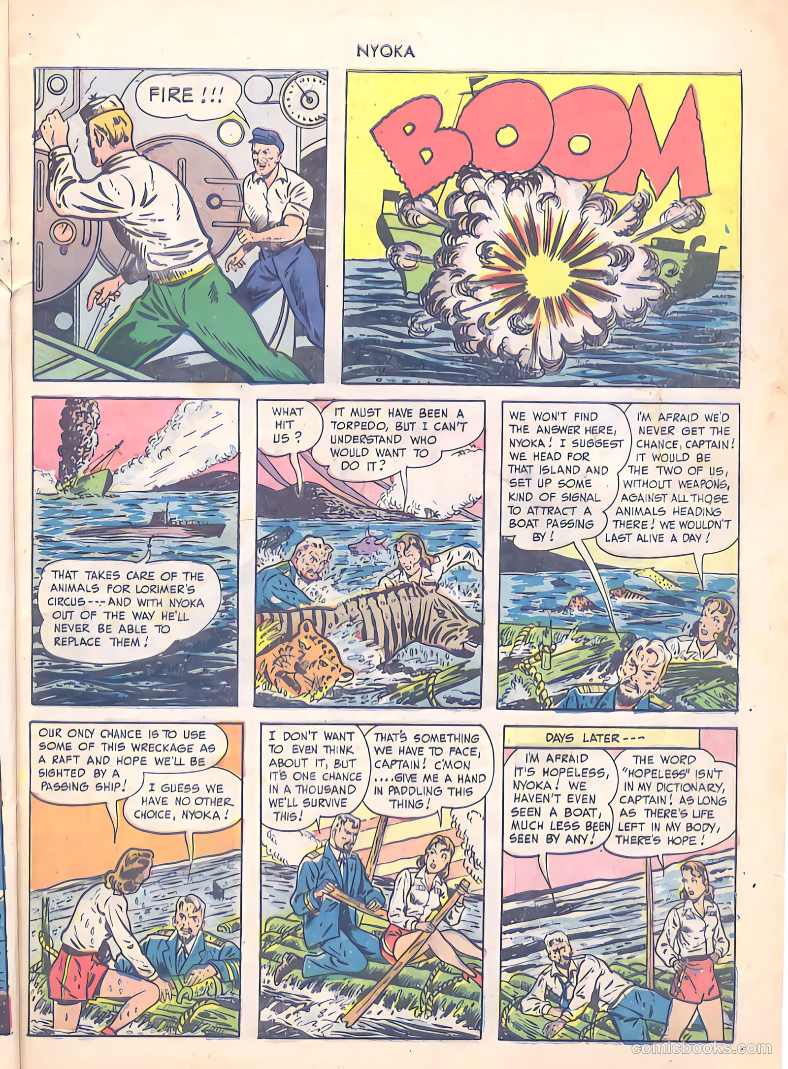 Nyoka the Jungle Girl #36 (1949) — page 5 of 36