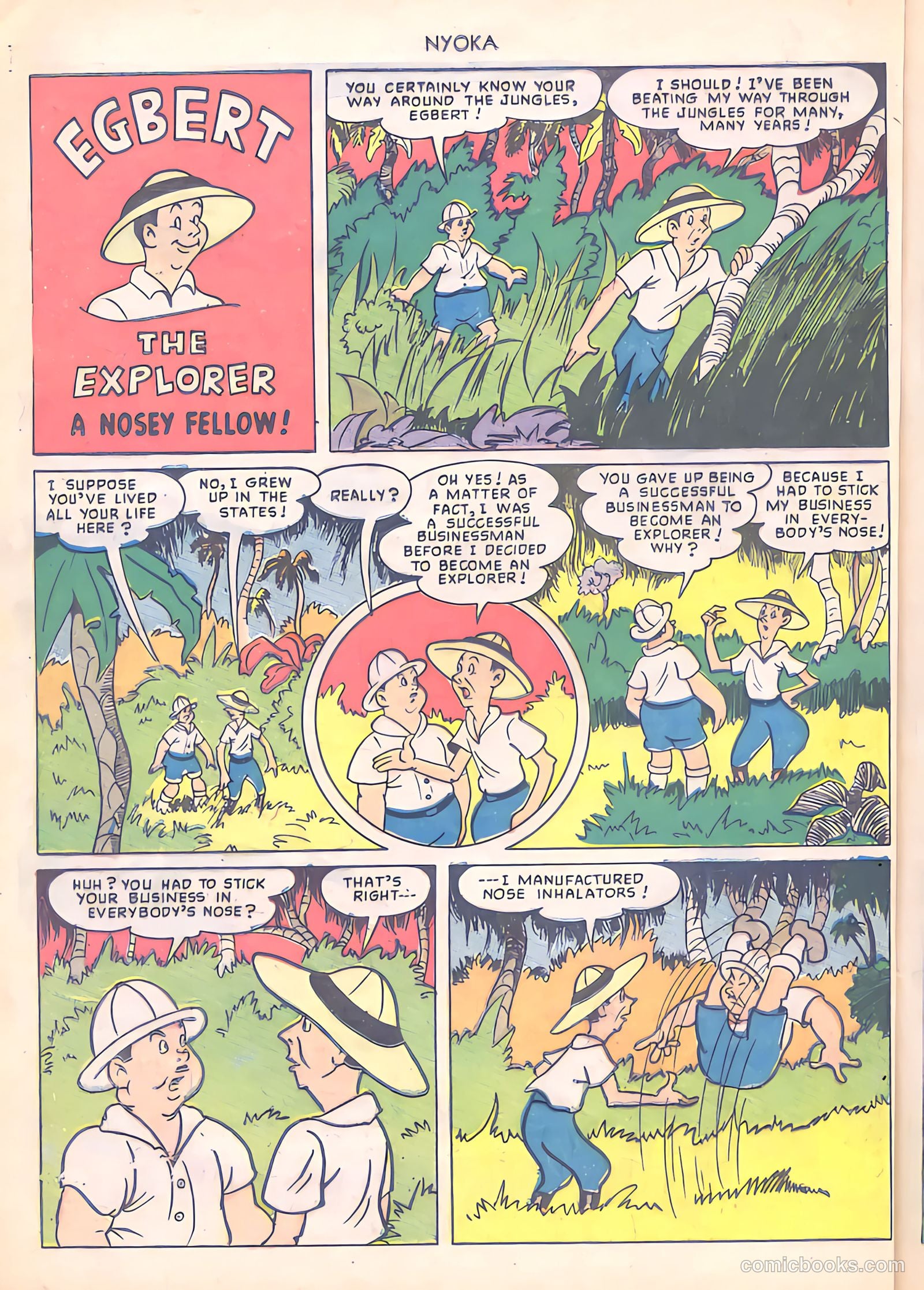 Nyoka the Jungle Girl #36 (1949) — page 12 of 36