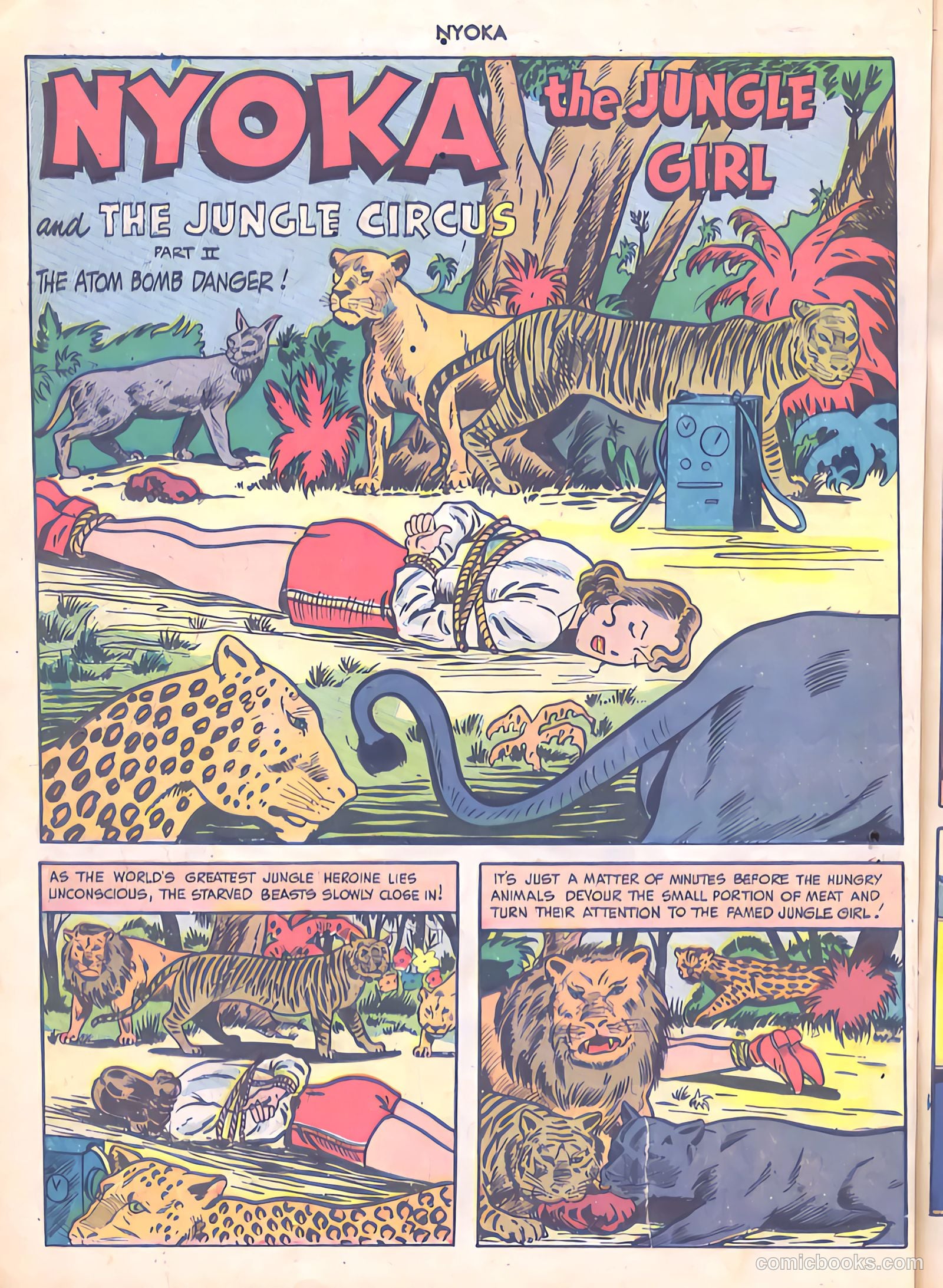 Nyoka the Jungle Girl #36 (1949) — page 14 of 36