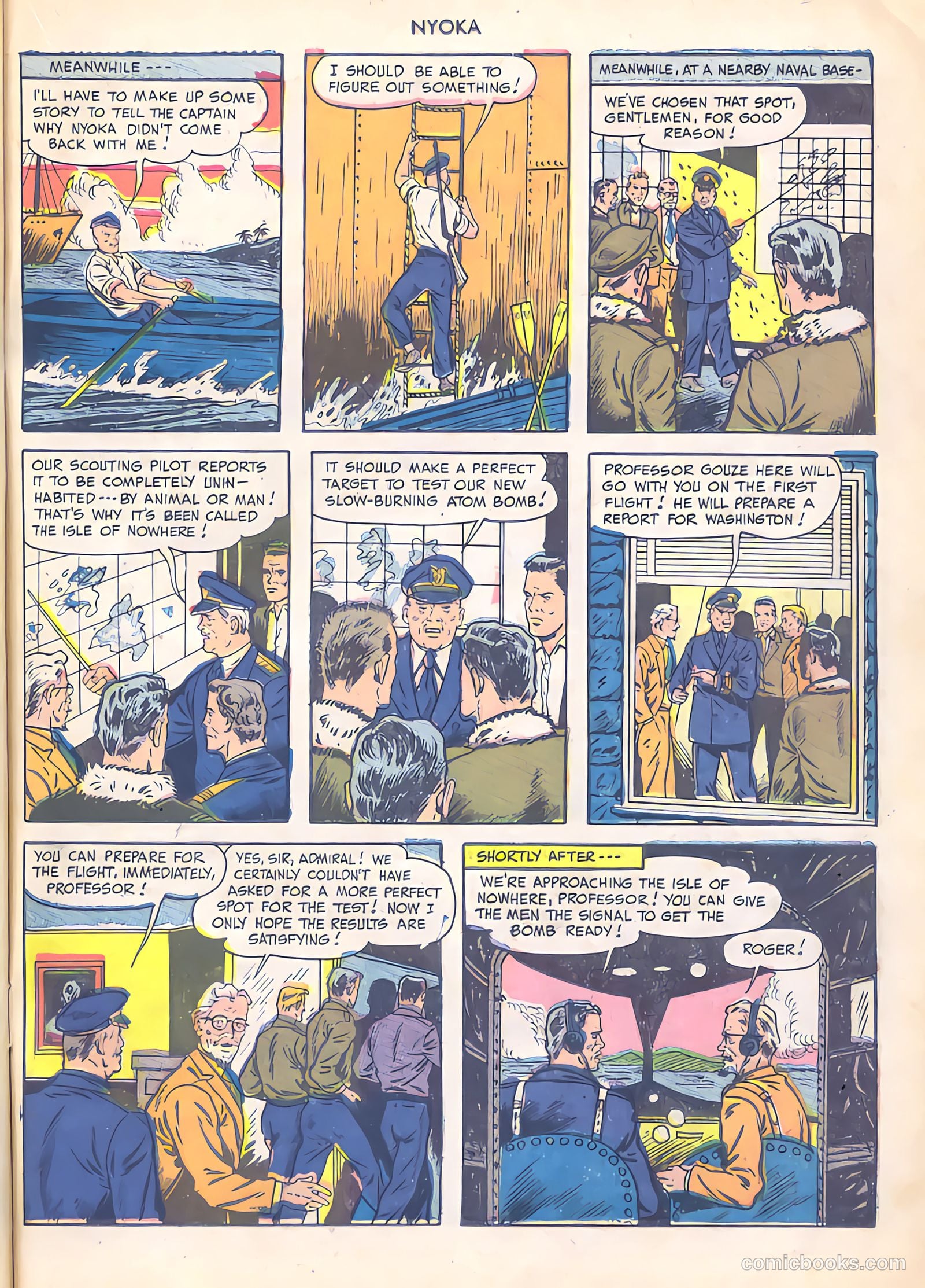 Nyoka the Jungle Girl #36 (1949) — page 15 of 36
