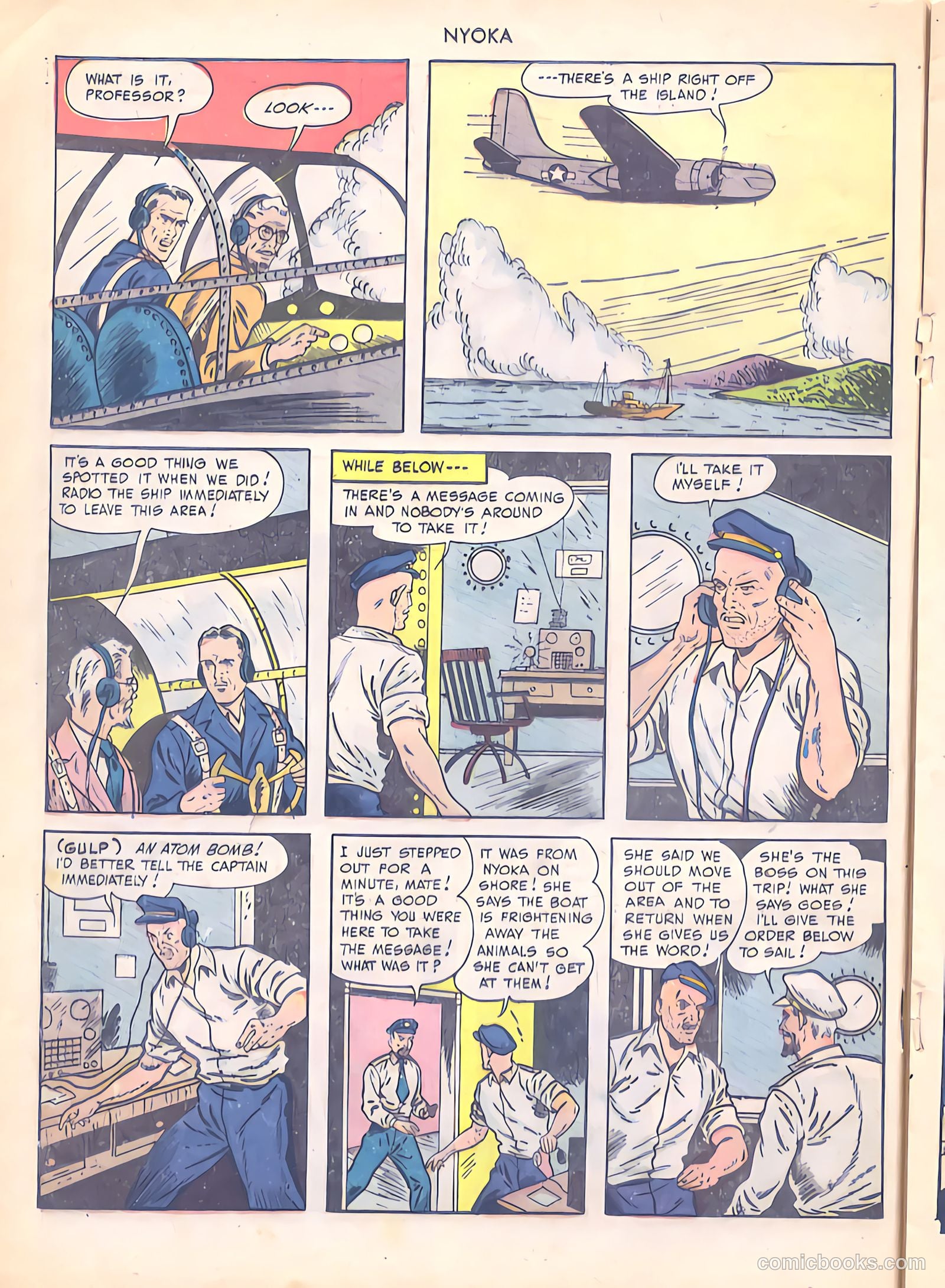 Nyoka the Jungle Girl #36 (1949) — page 16 of 36