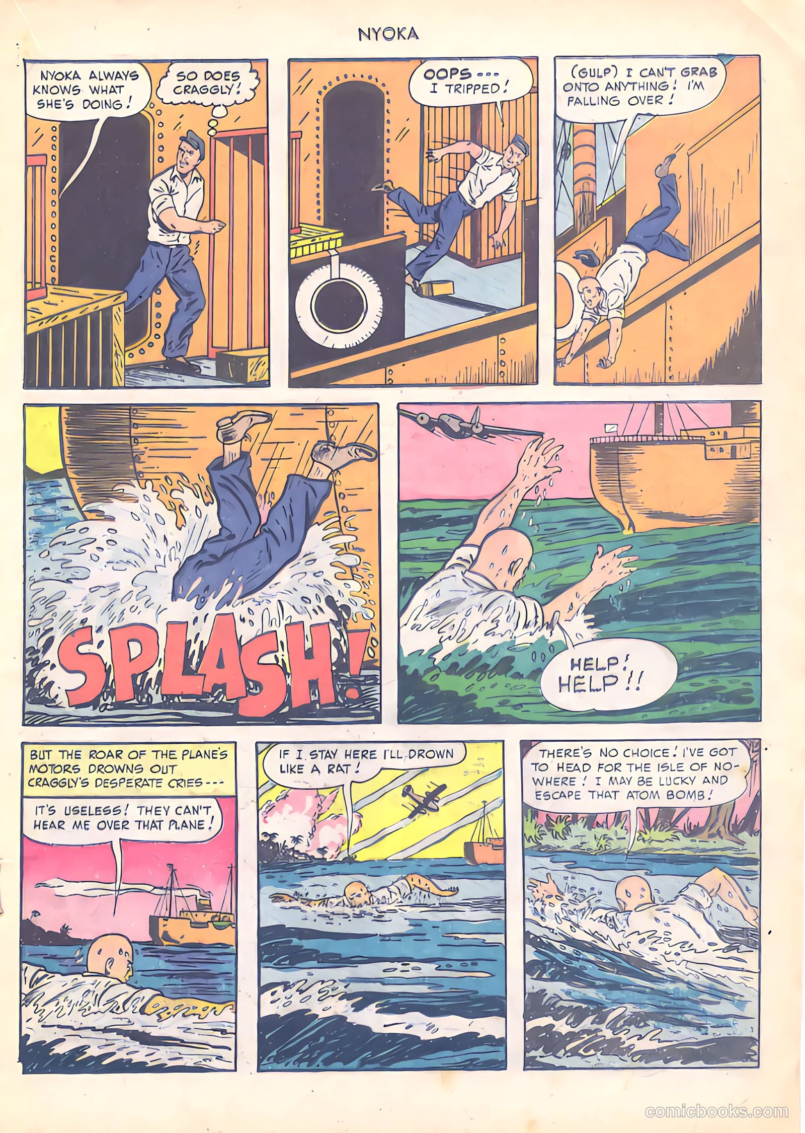 Nyoka the Jungle Girl #36 (1949) — page 17 of 36