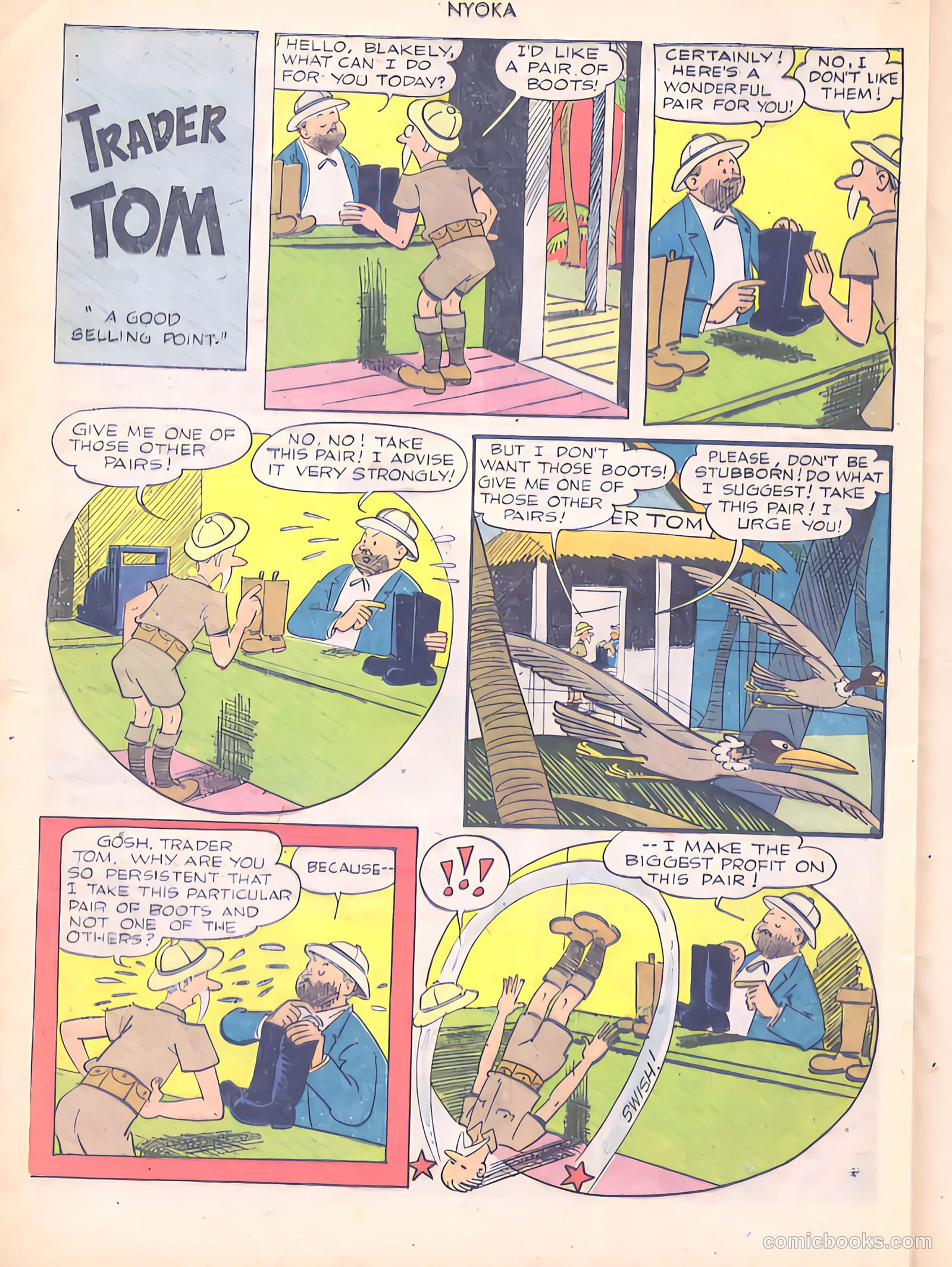 Nyoka the Jungle Girl #36 (1949) — page 20 of 36