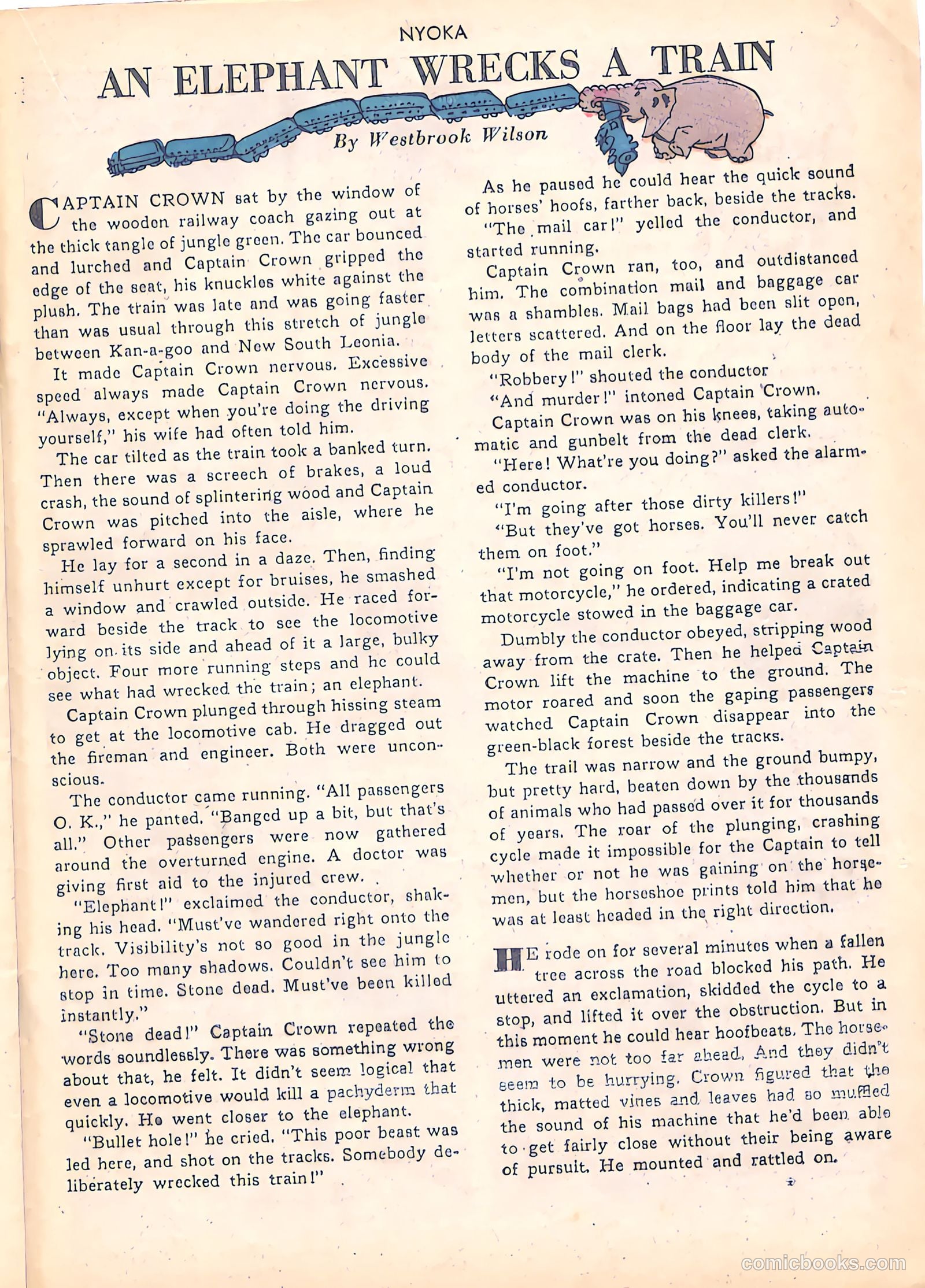 Nyoka the Jungle Girl #36 (1949) — page 21 of 36
