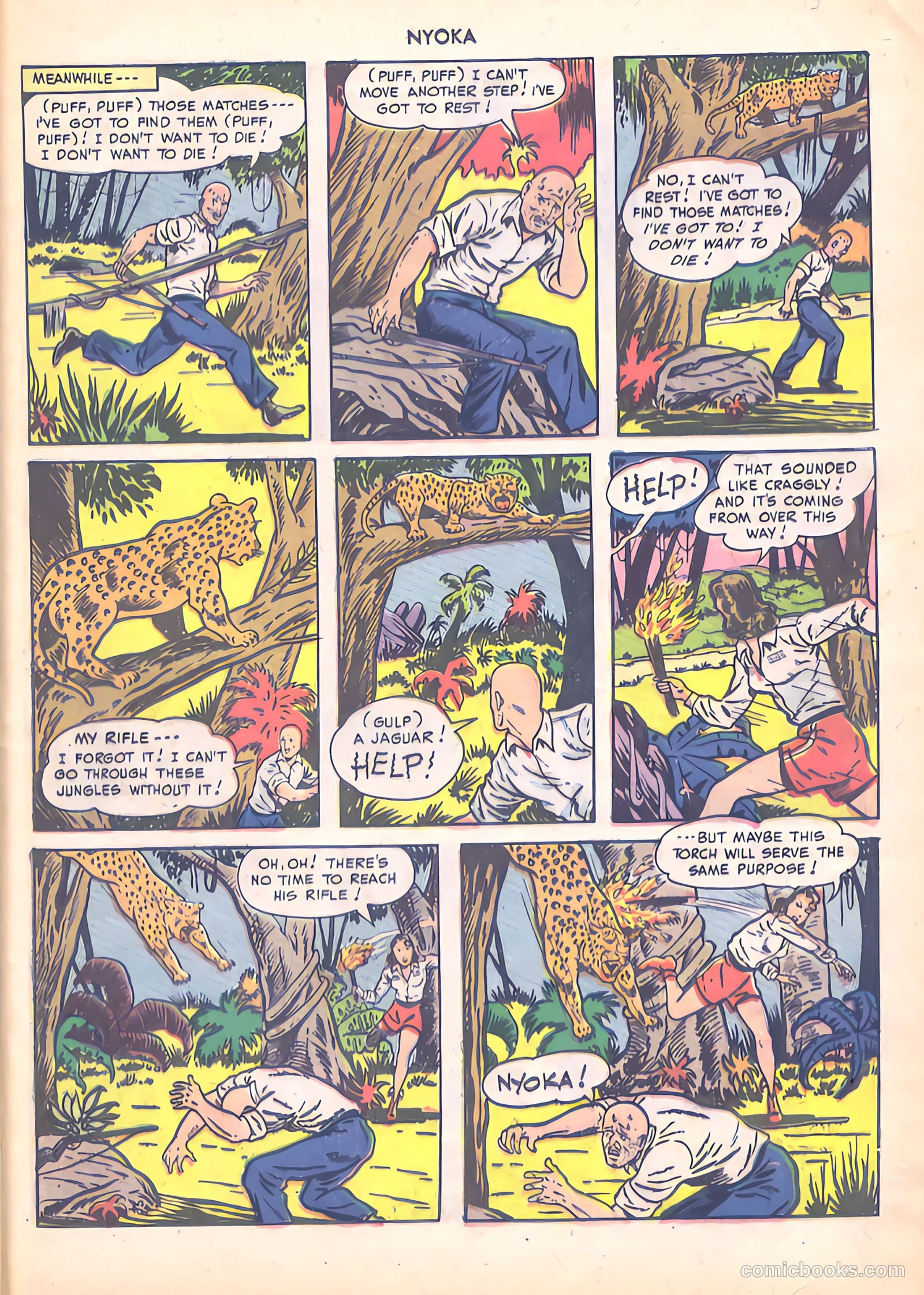 Nyoka the Jungle Girl #36 (1949) — page 25 of 36