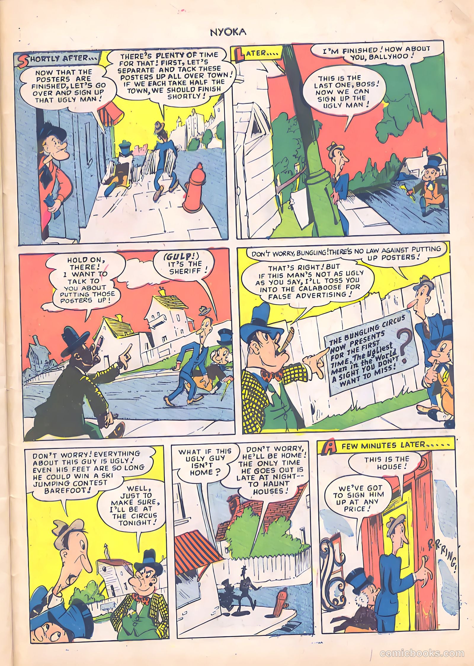 Nyoka the Jungle Girl #36 (1949) — page 31 of 36