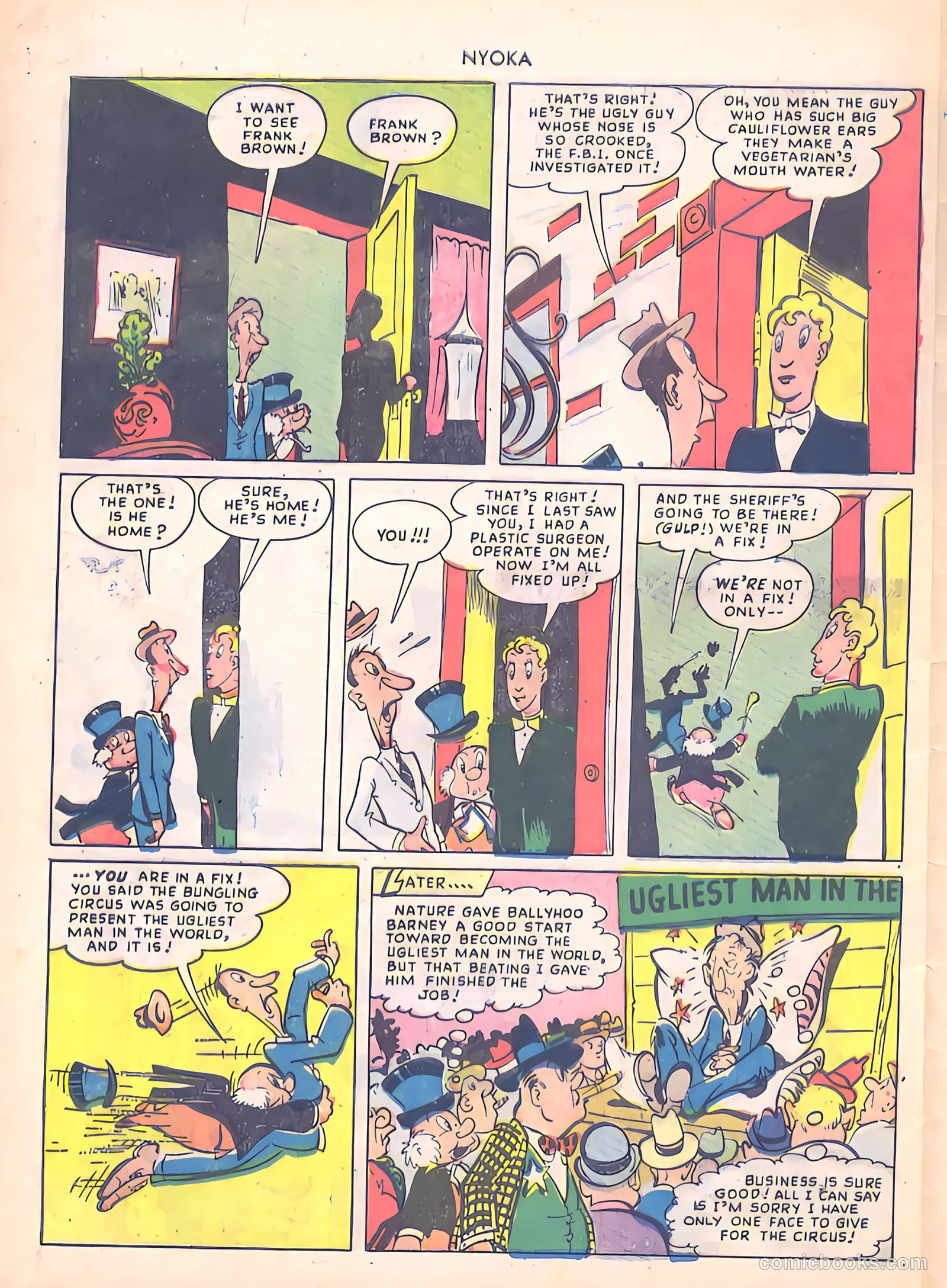 Nyoka the Jungle Girl #36 (1949) — page 32 of 36