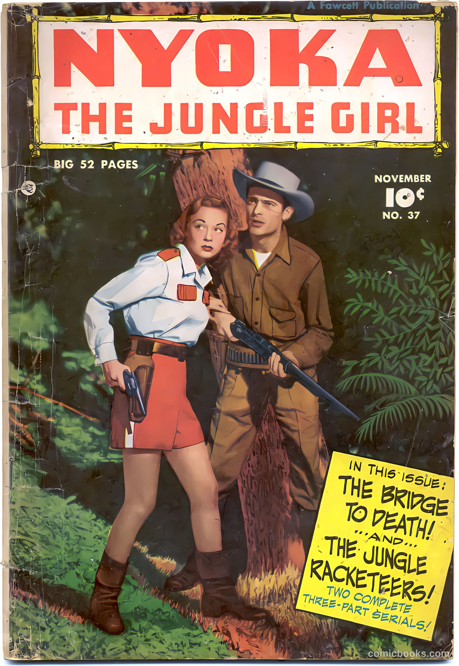 Nyoka the Jungle Girl #37