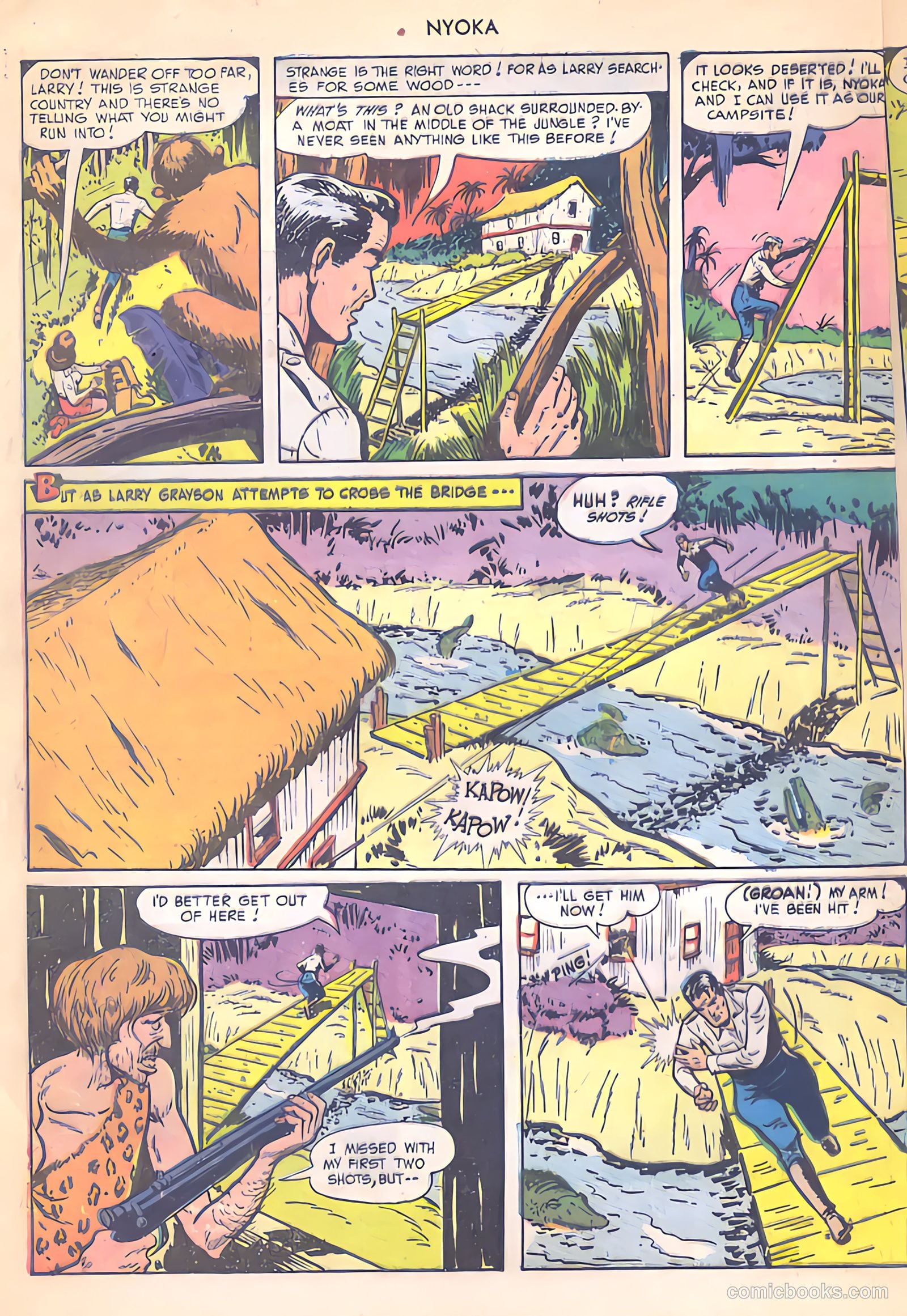 Nyoka the Jungle Girl #37 (1949) — page 4 of 52