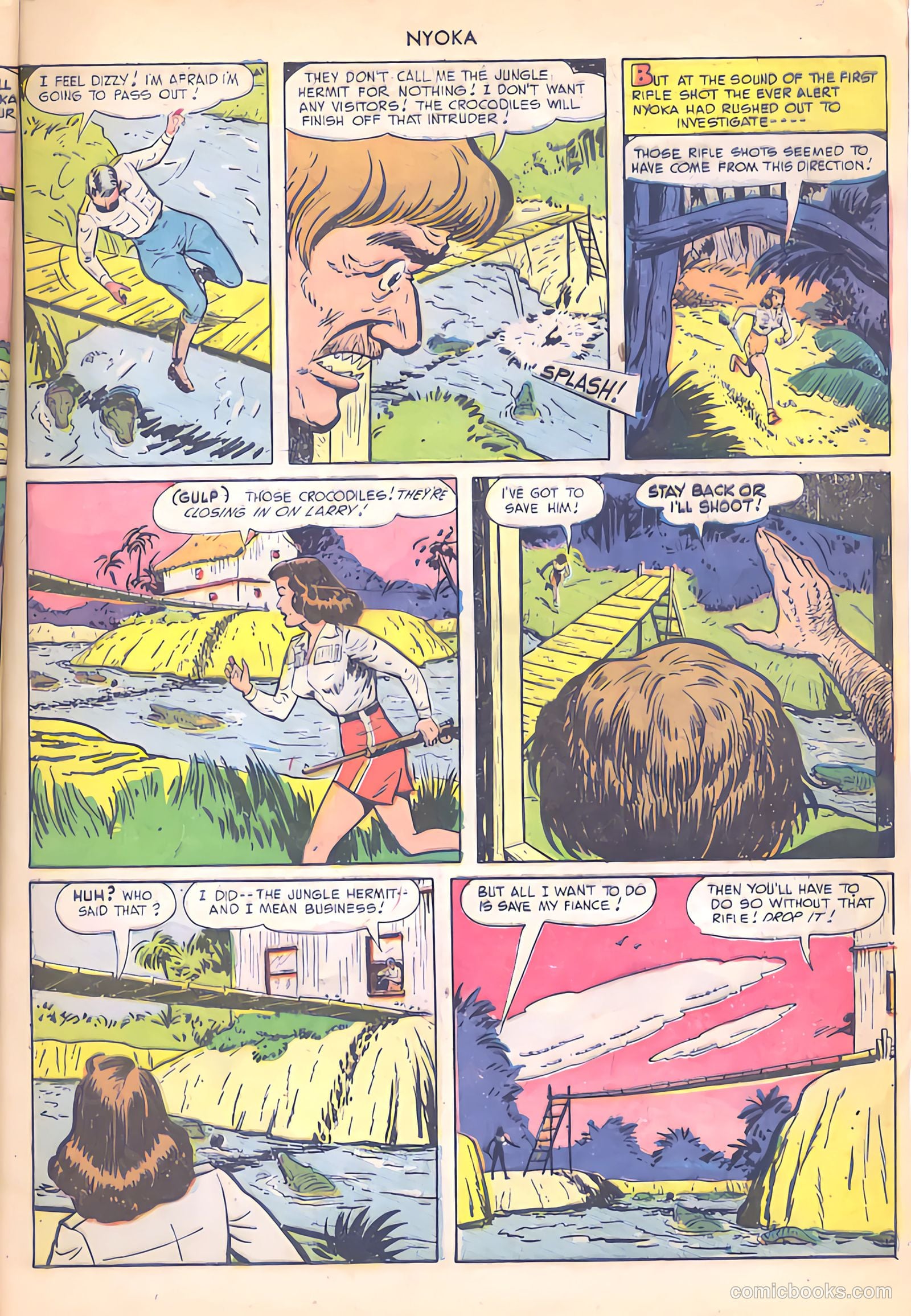 Nyoka the Jungle Girl #37 (1949) — page 5 of 52