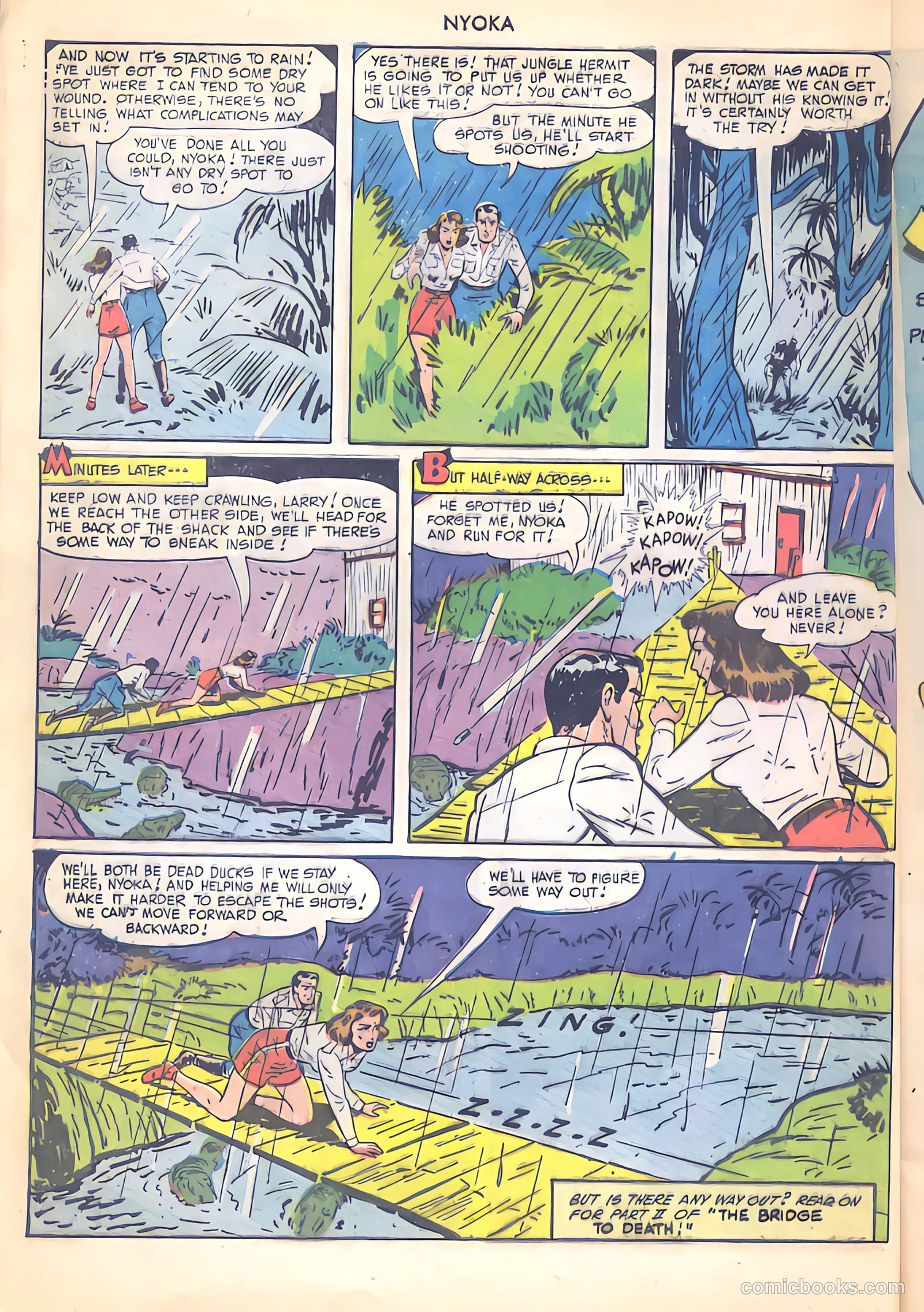 Nyoka the Jungle Girl #37 (1949) — page 8 of 52