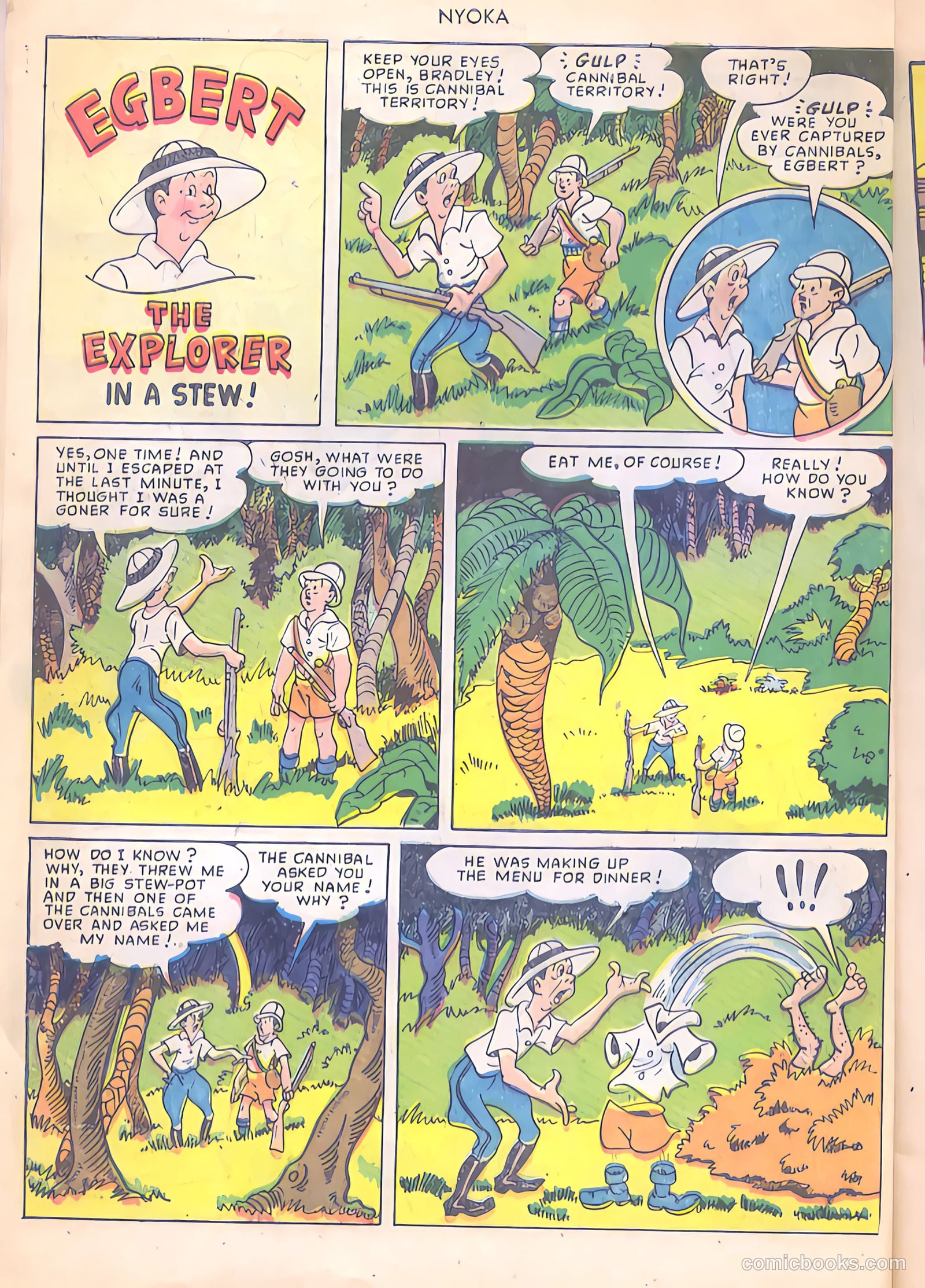 Nyoka the Jungle Girl #37 (1949) — page 10 of 52