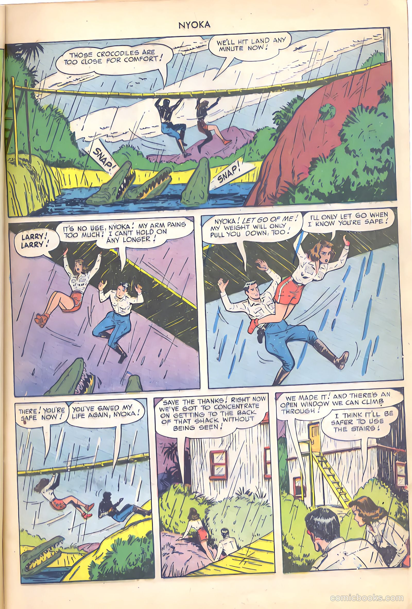 Nyoka the Jungle Girl #37 (1949) — page 13 of 52