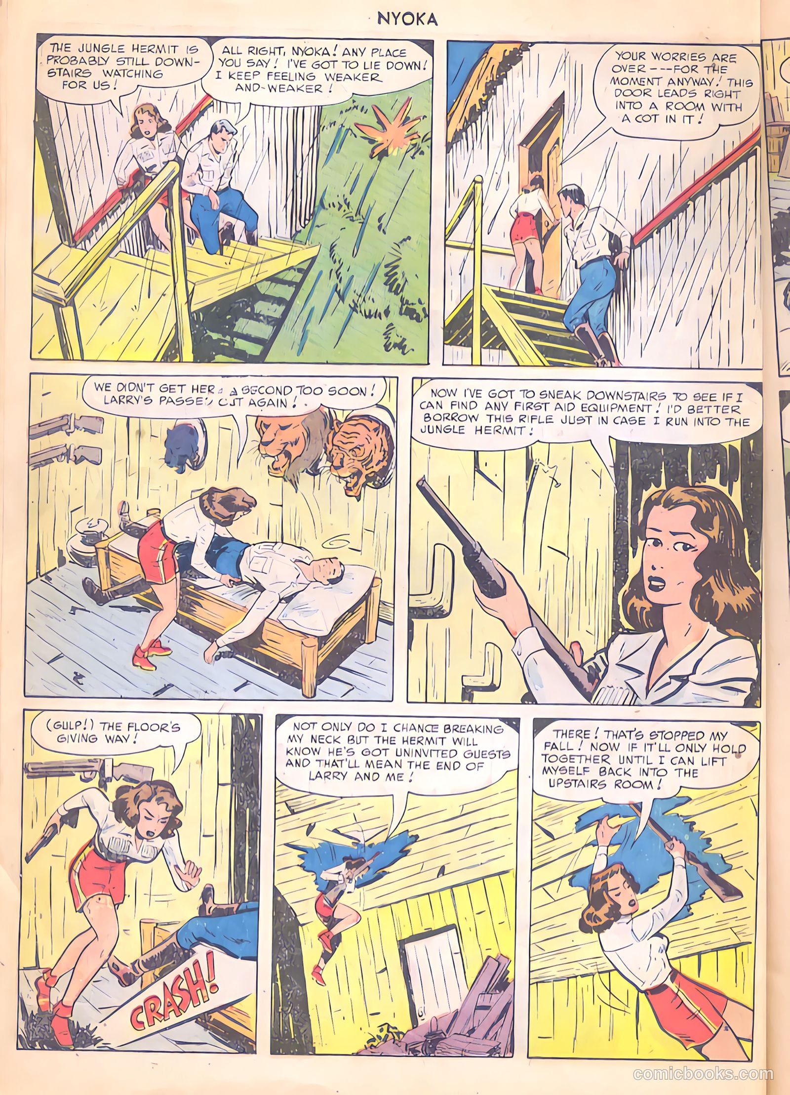 Nyoka the Jungle Girl #37 (1949) — page 14 of 52