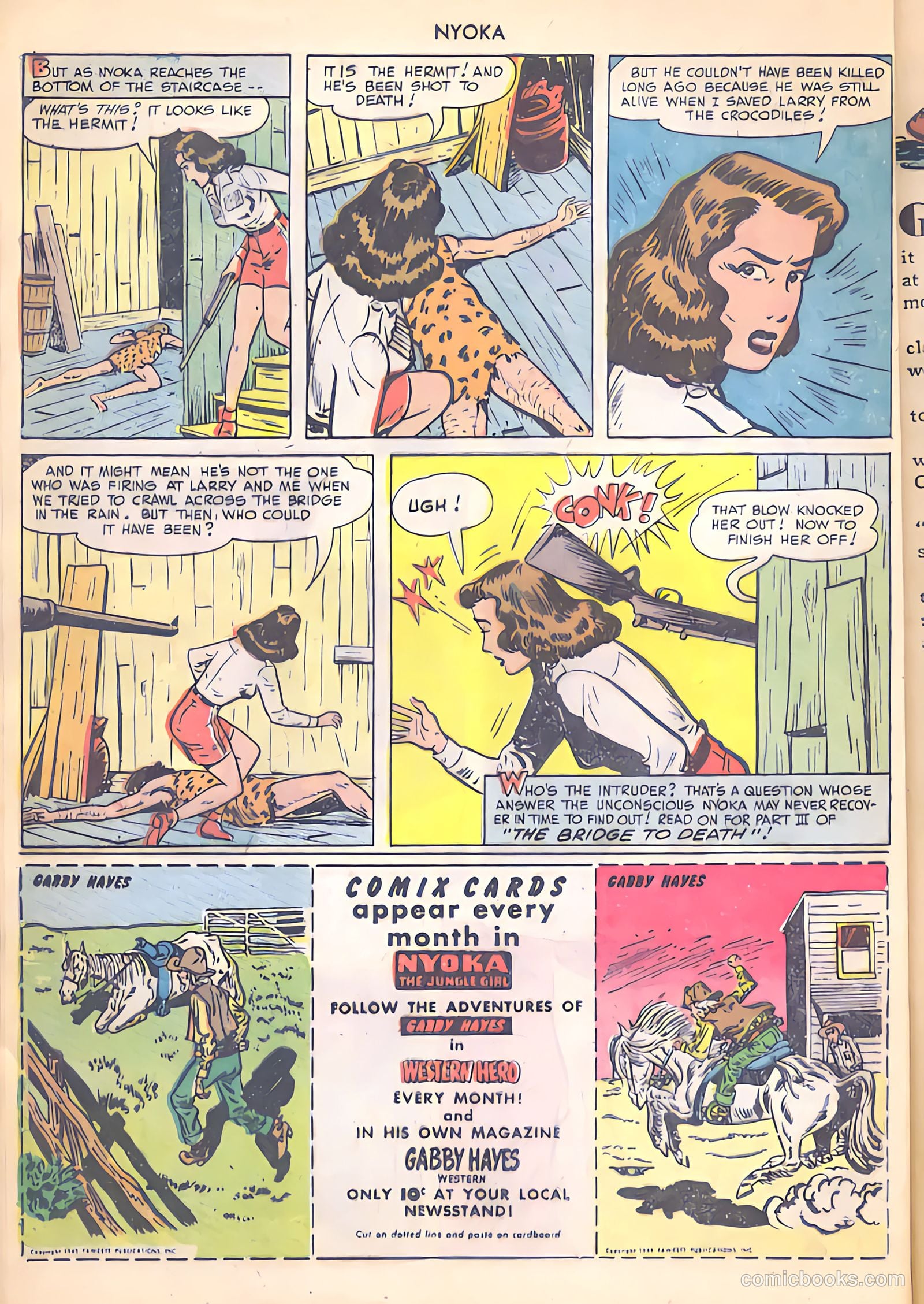 Nyoka the Jungle Girl #37 (1949) — page 16 of 52