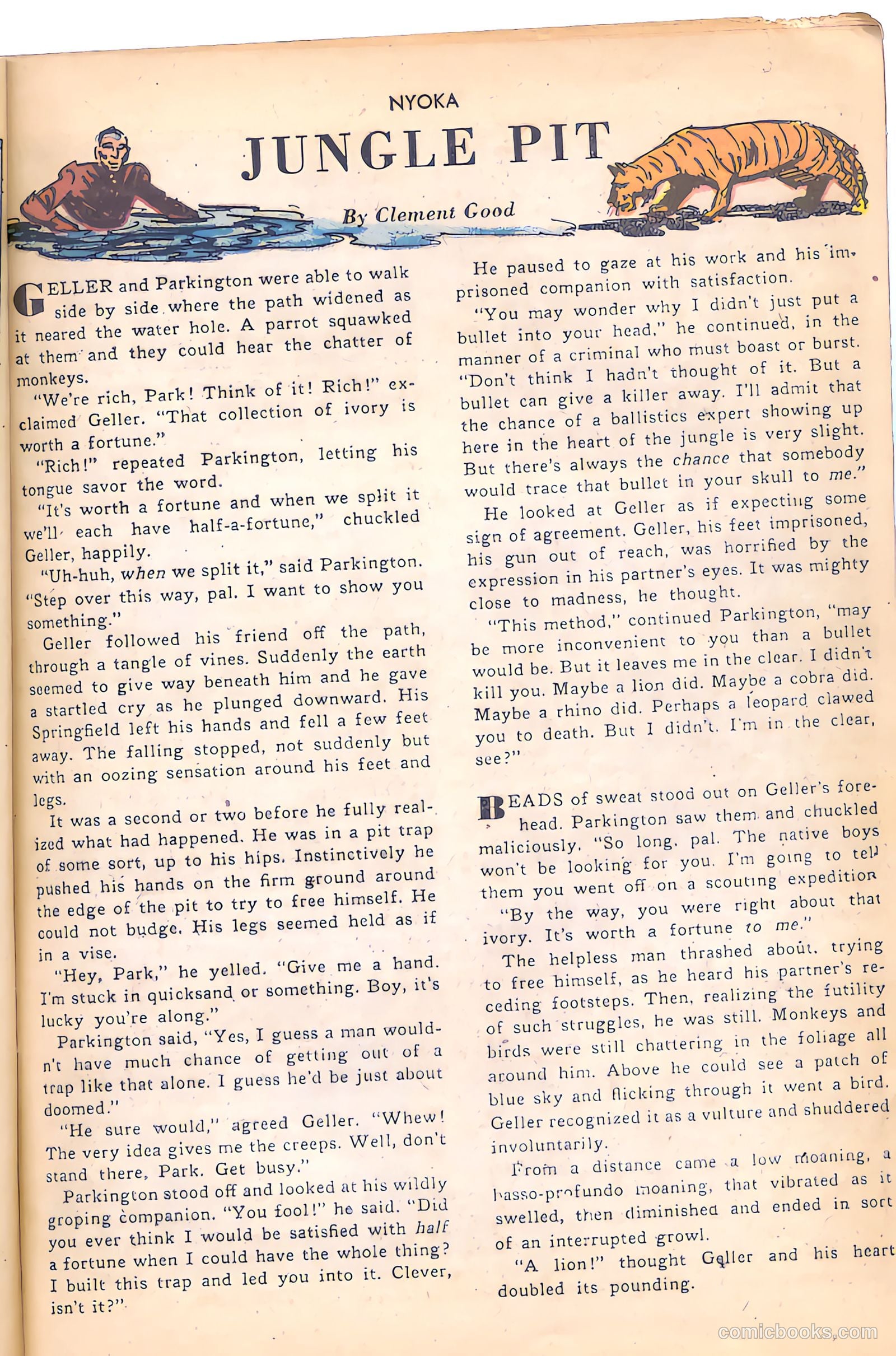 Nyoka the Jungle Girl #37 (1949) — page 17 of 52