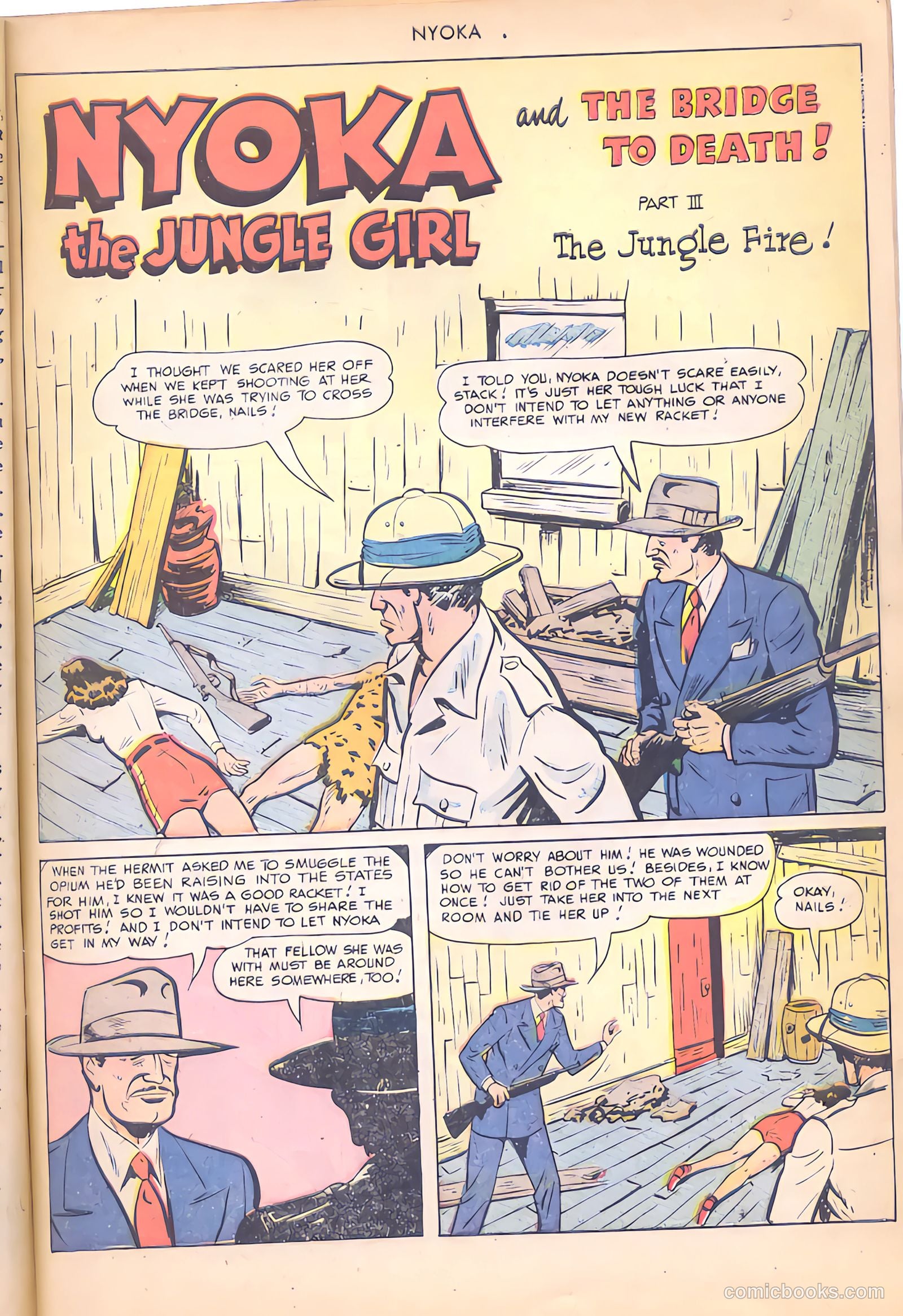 Nyoka the Jungle Girl #37 (1949) — page 19 of 52