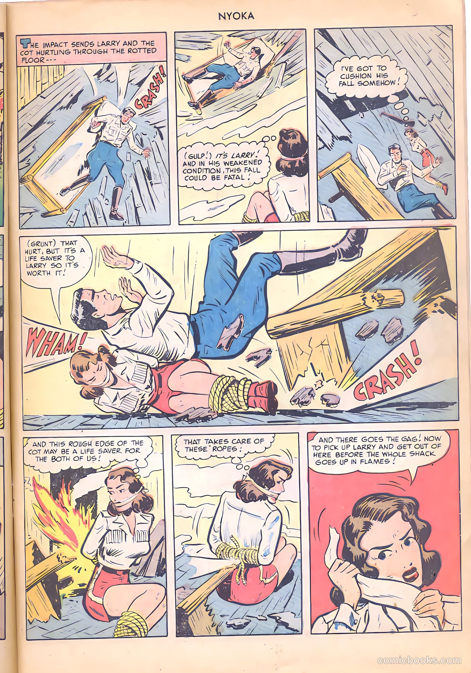Nyoka the Jungle Girl #37 (1949) — page 21 of 52