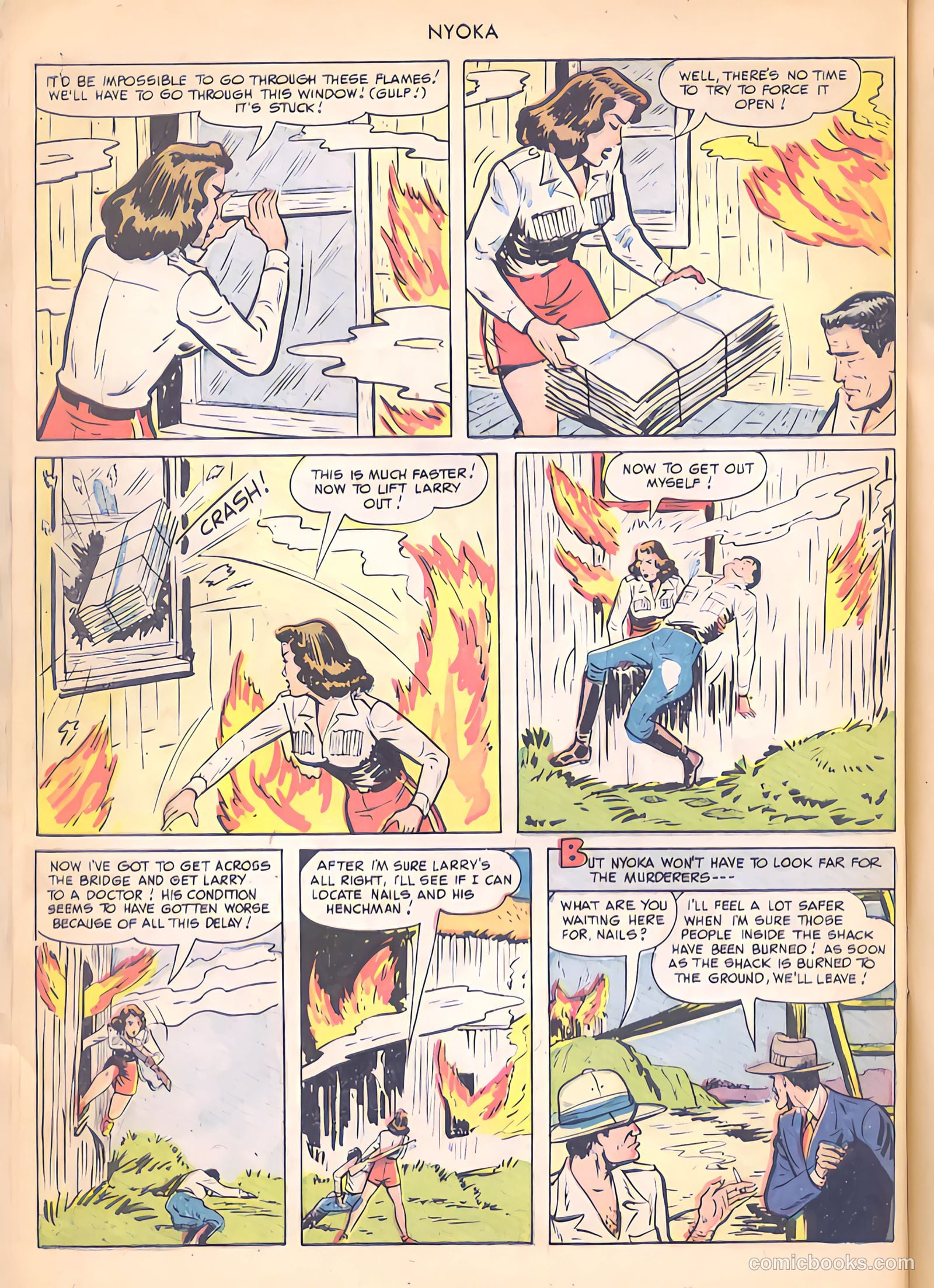 Nyoka the Jungle Girl #37 (1949) — page 22 of 52