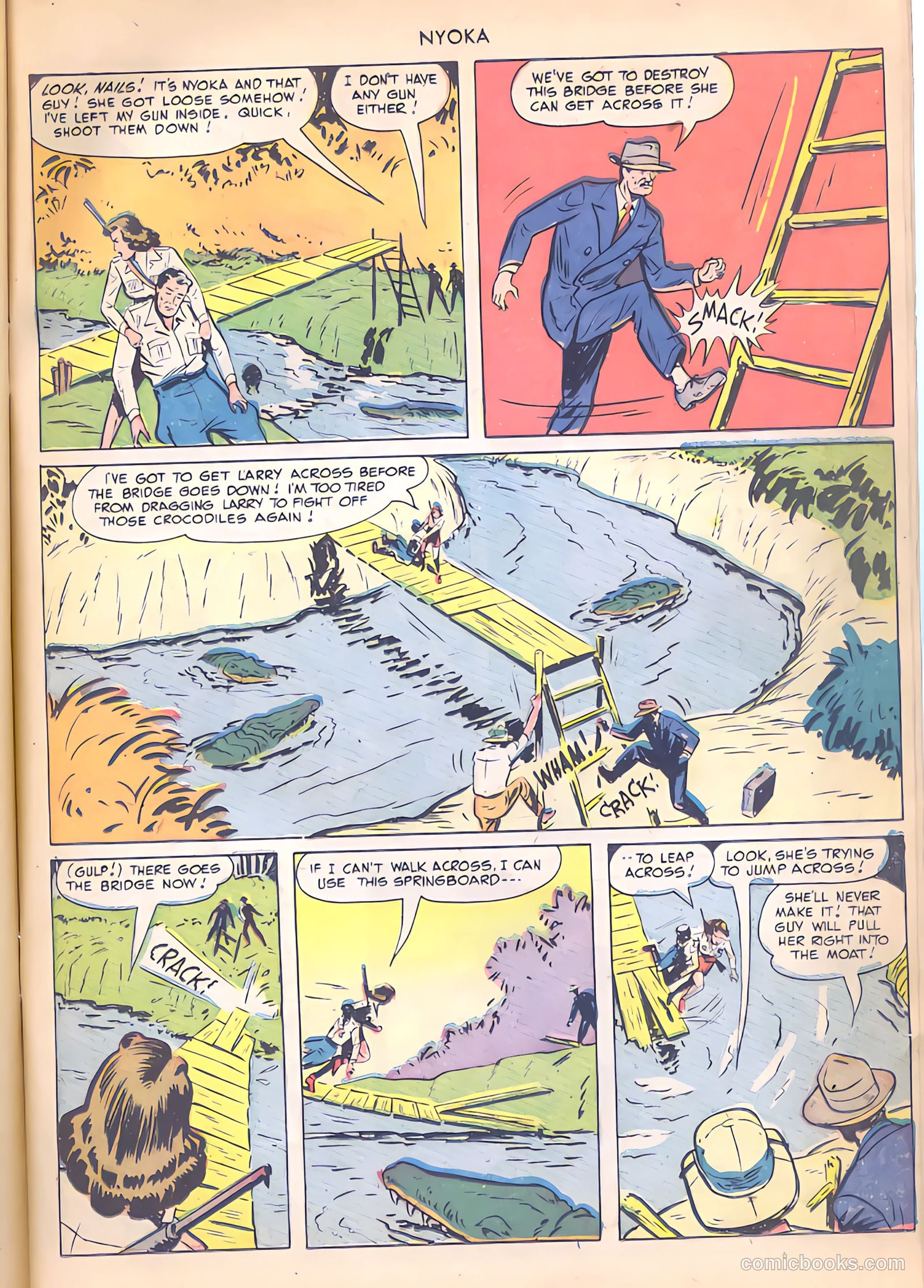 Nyoka the Jungle Girl #37 (1949) — page 23 of 52