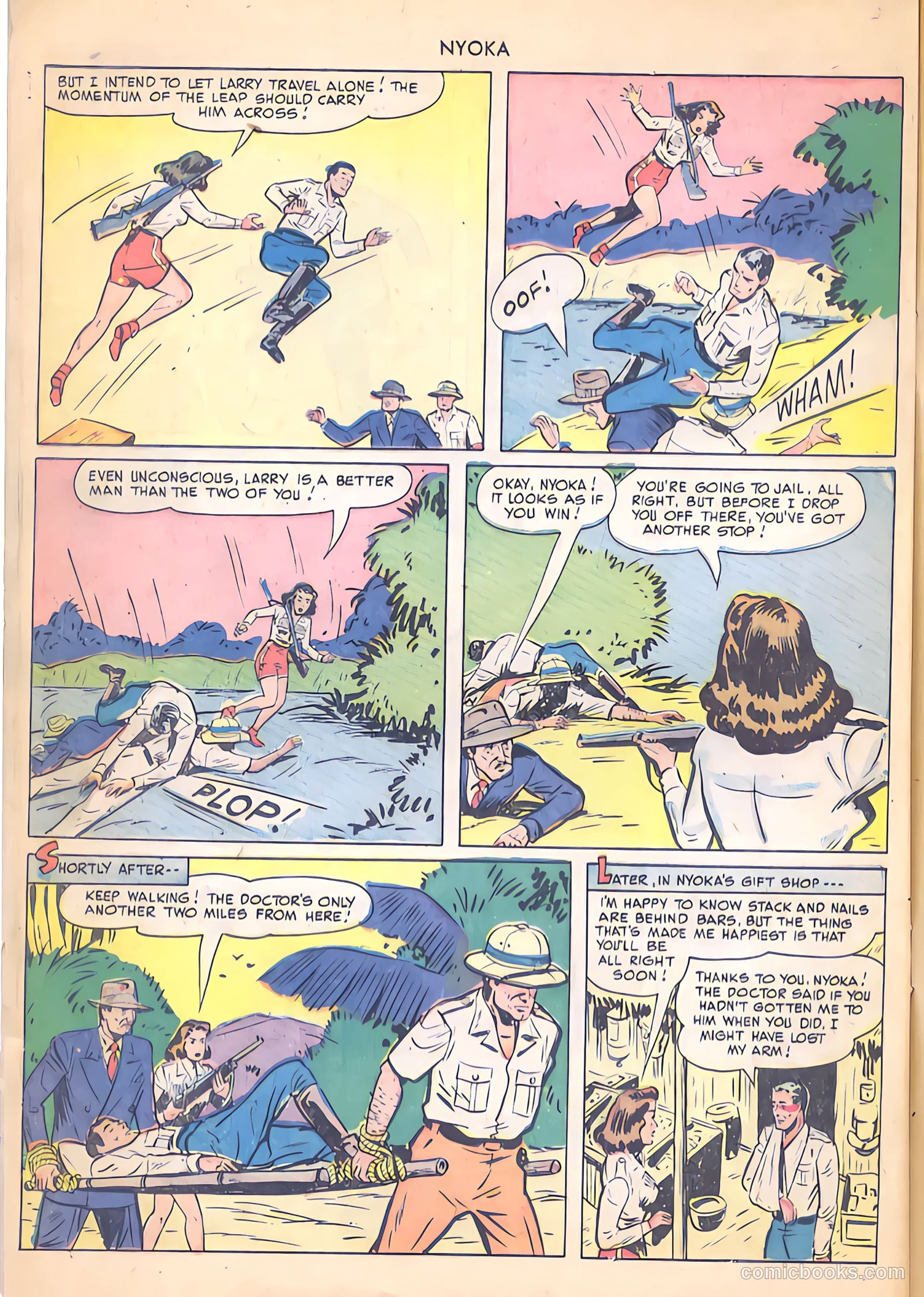 Nyoka the Jungle Girl #37 (1949) — page 24 of 52