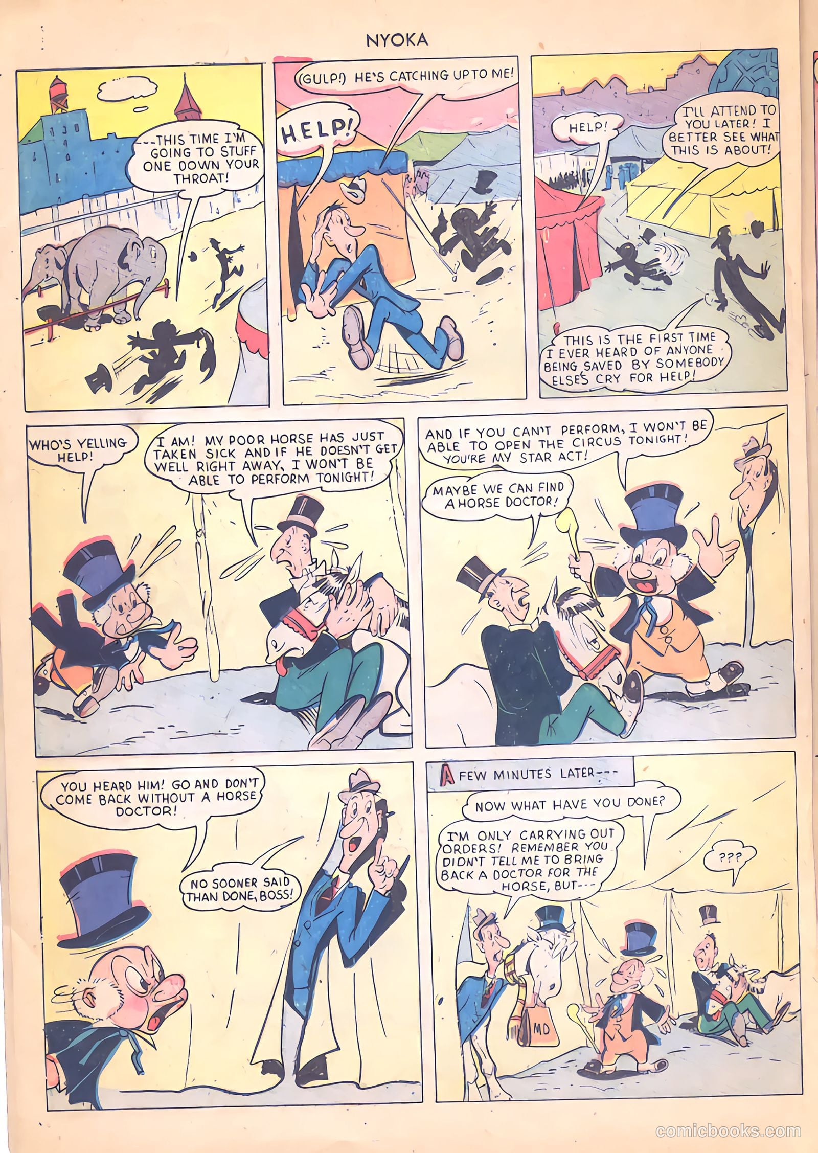 Nyoka the Jungle Girl #37 (1949) — page 28 of 52