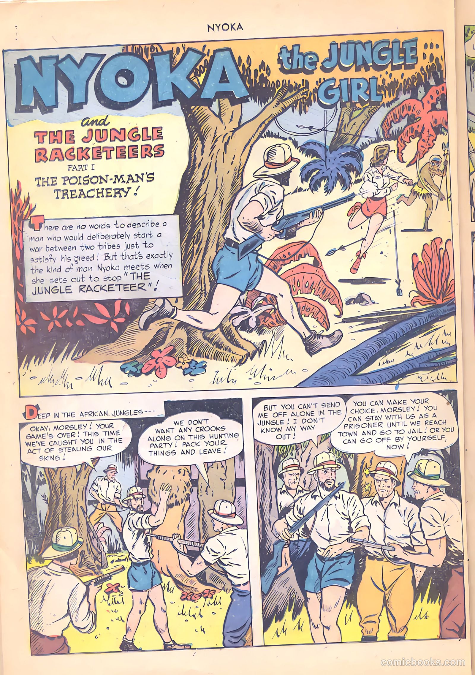 Nyoka the Jungle Girl #37 (1949) — page 30 of 52