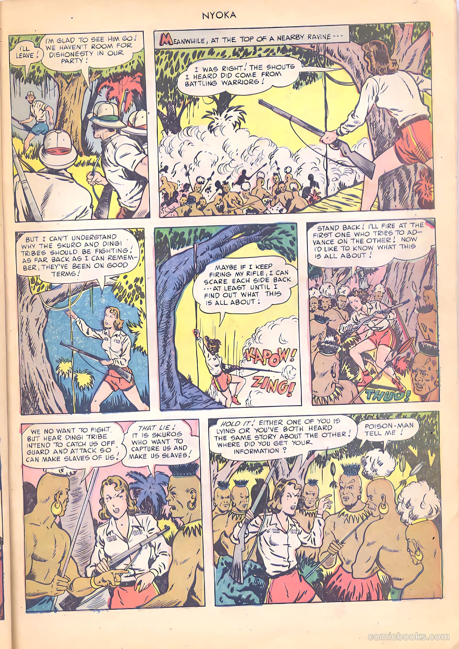Nyoka the Jungle Girl #37 (1949) — page 31 of 52