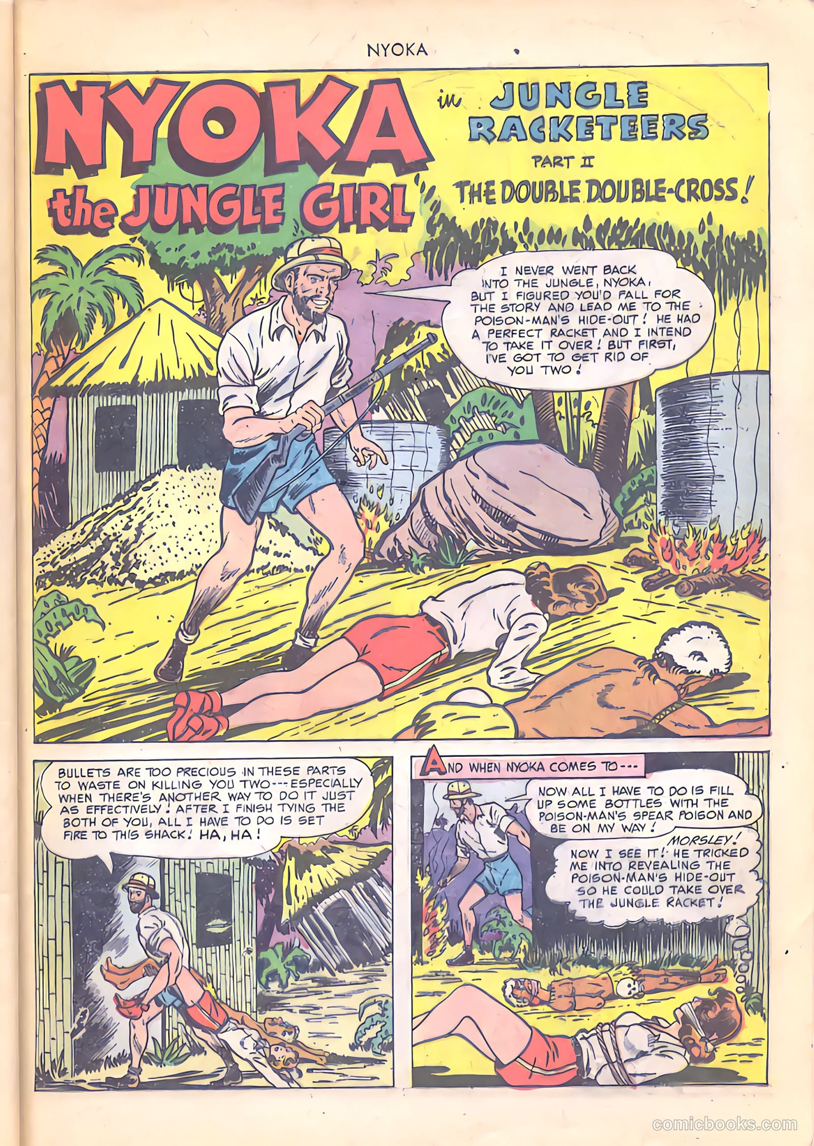 Nyoka the Jungle Girl #37 (1949) — page 37 of 52