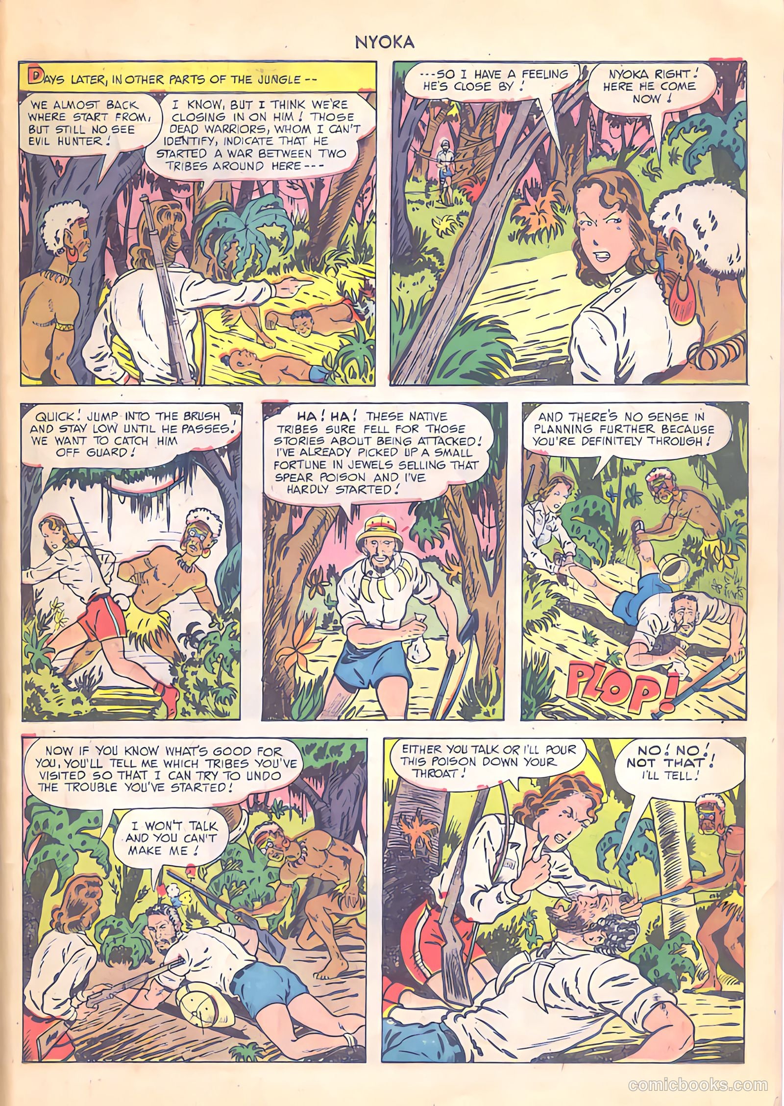 Nyoka the Jungle Girl #37 (1949) — page 39 of 52