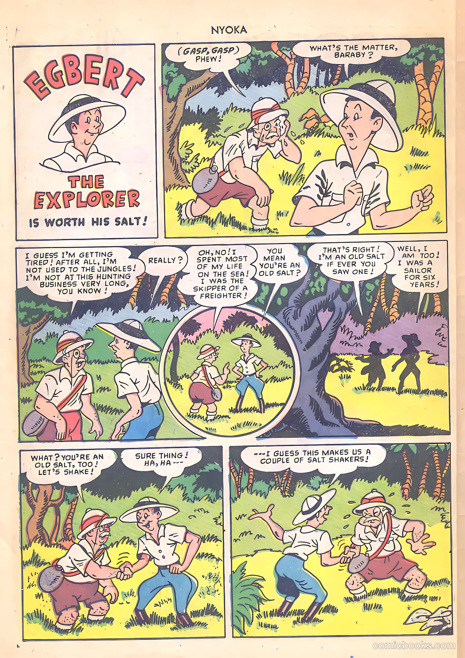 Nyoka the Jungle Girl #37 (1949) — page 42 of 52