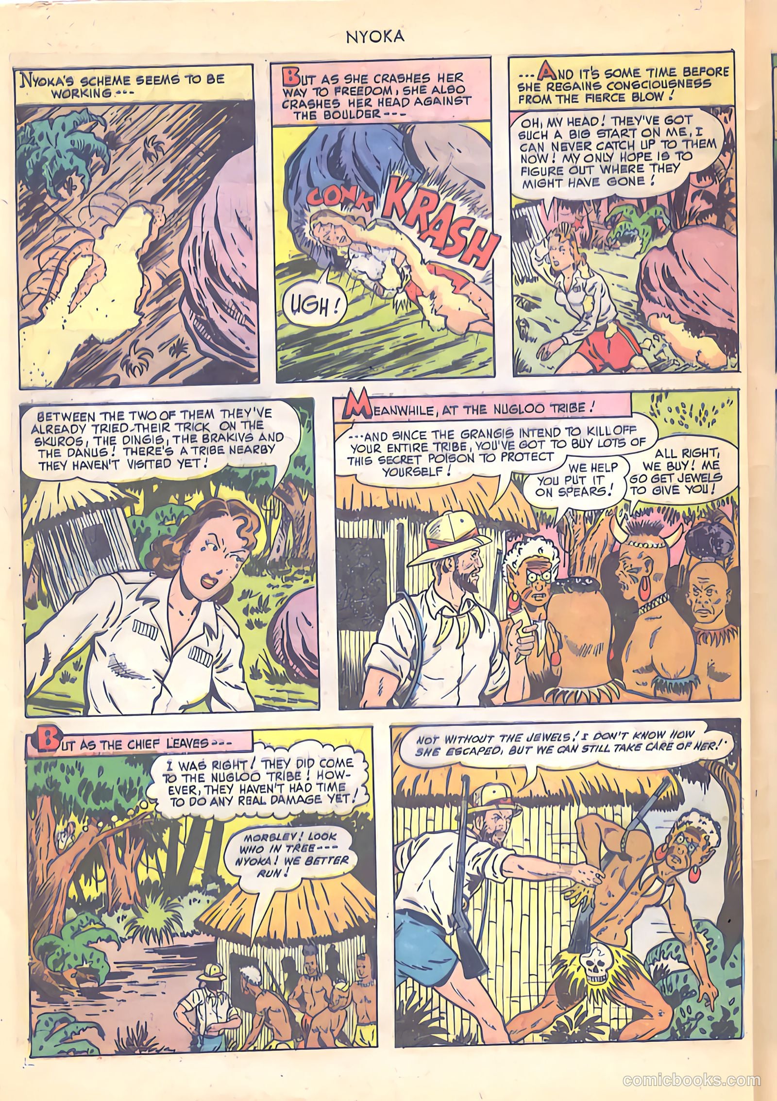 Nyoka the Jungle Girl #37 (1949) — page 44 of 52