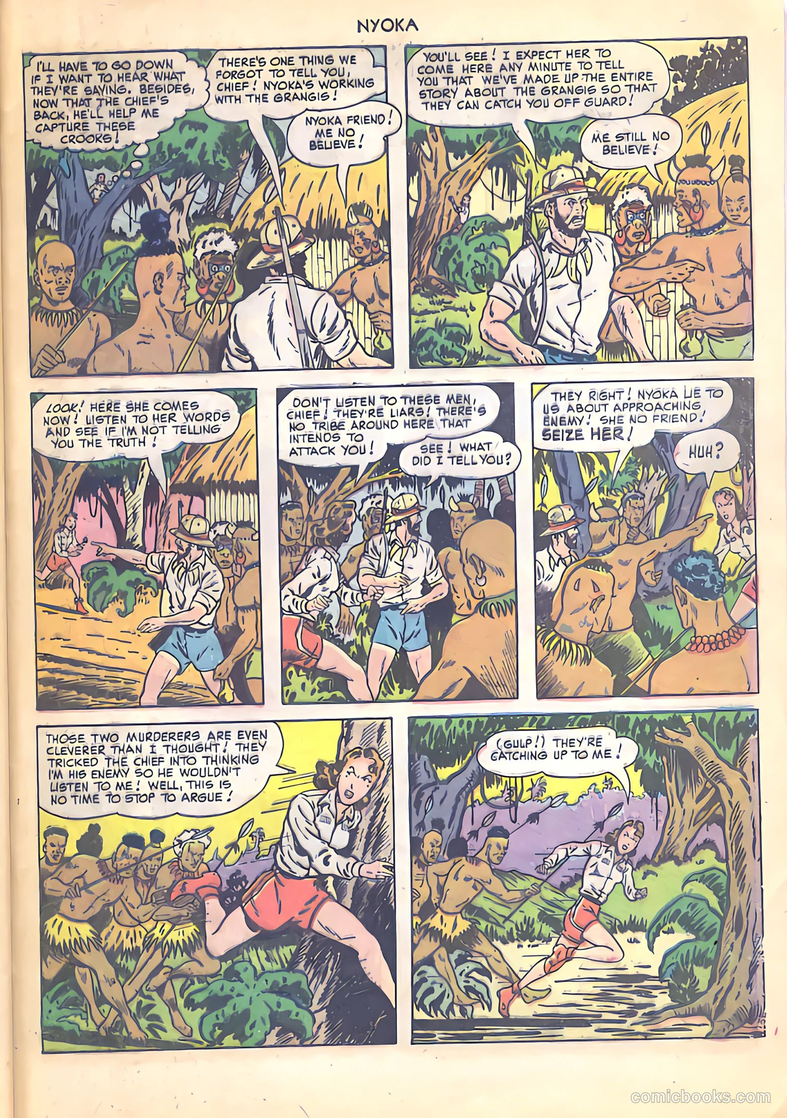 Nyoka the Jungle Girl #37 (1949) — page 45 of 52