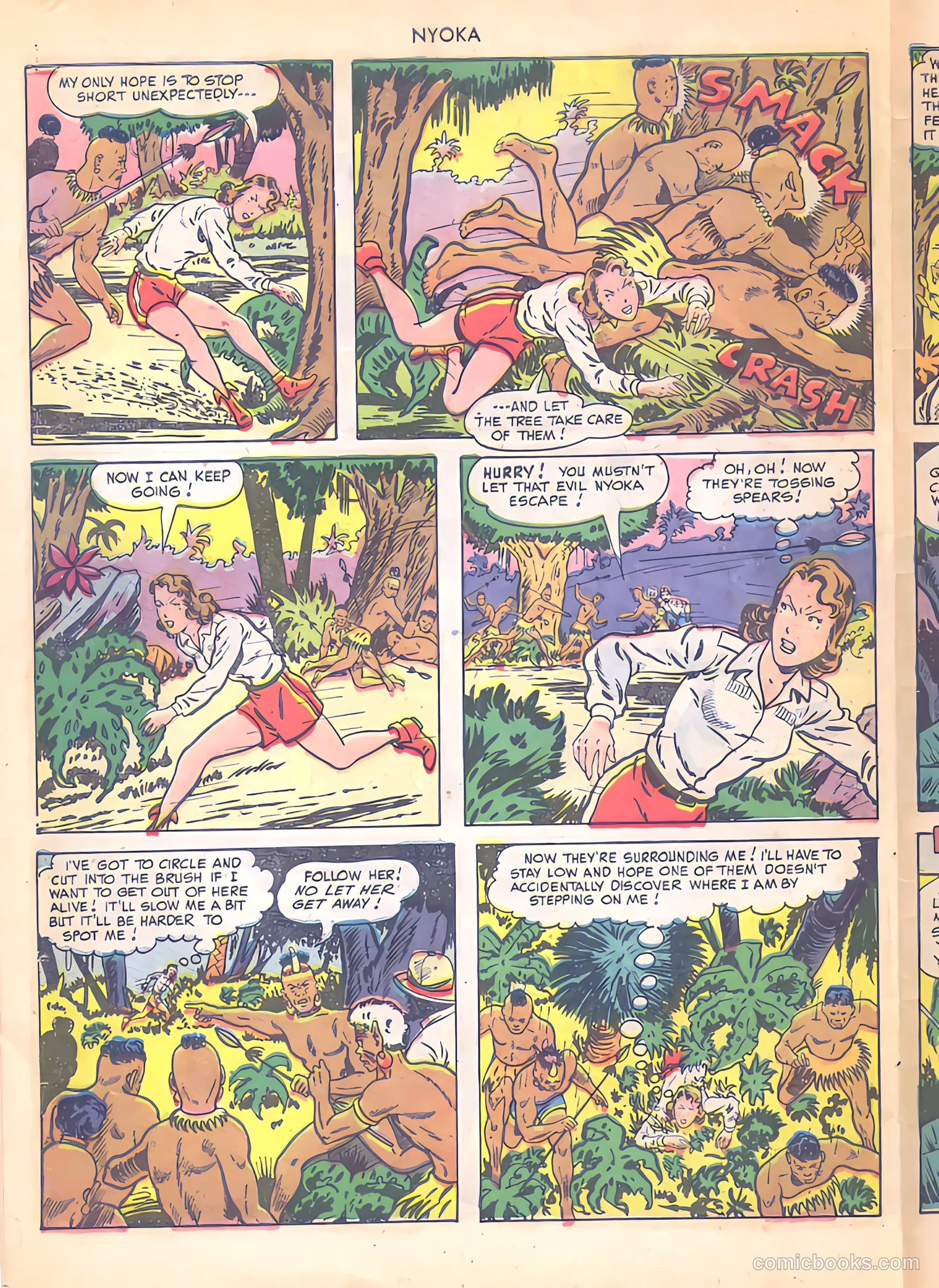 Nyoka the Jungle Girl #37 (1949) — page 46 of 52