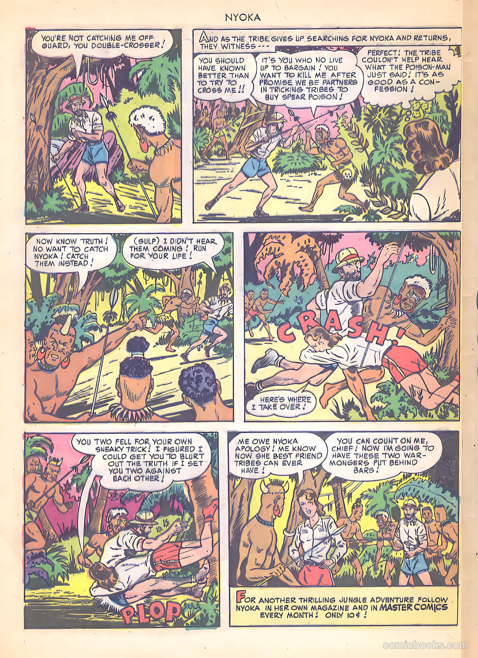 Nyoka the Jungle Girl #37 (1949) — page 48 of 52