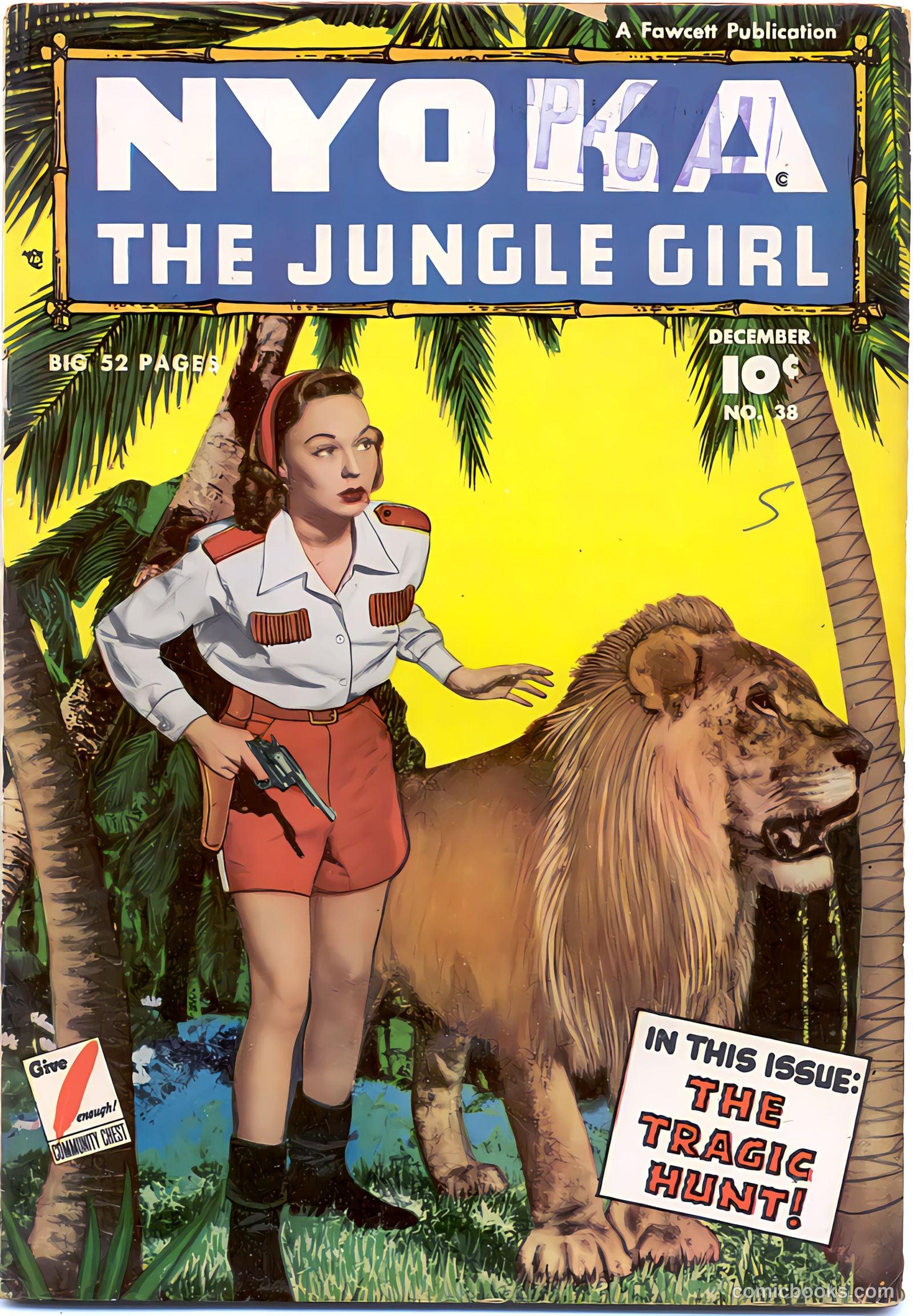 Nyoka the Jungle Girl #38